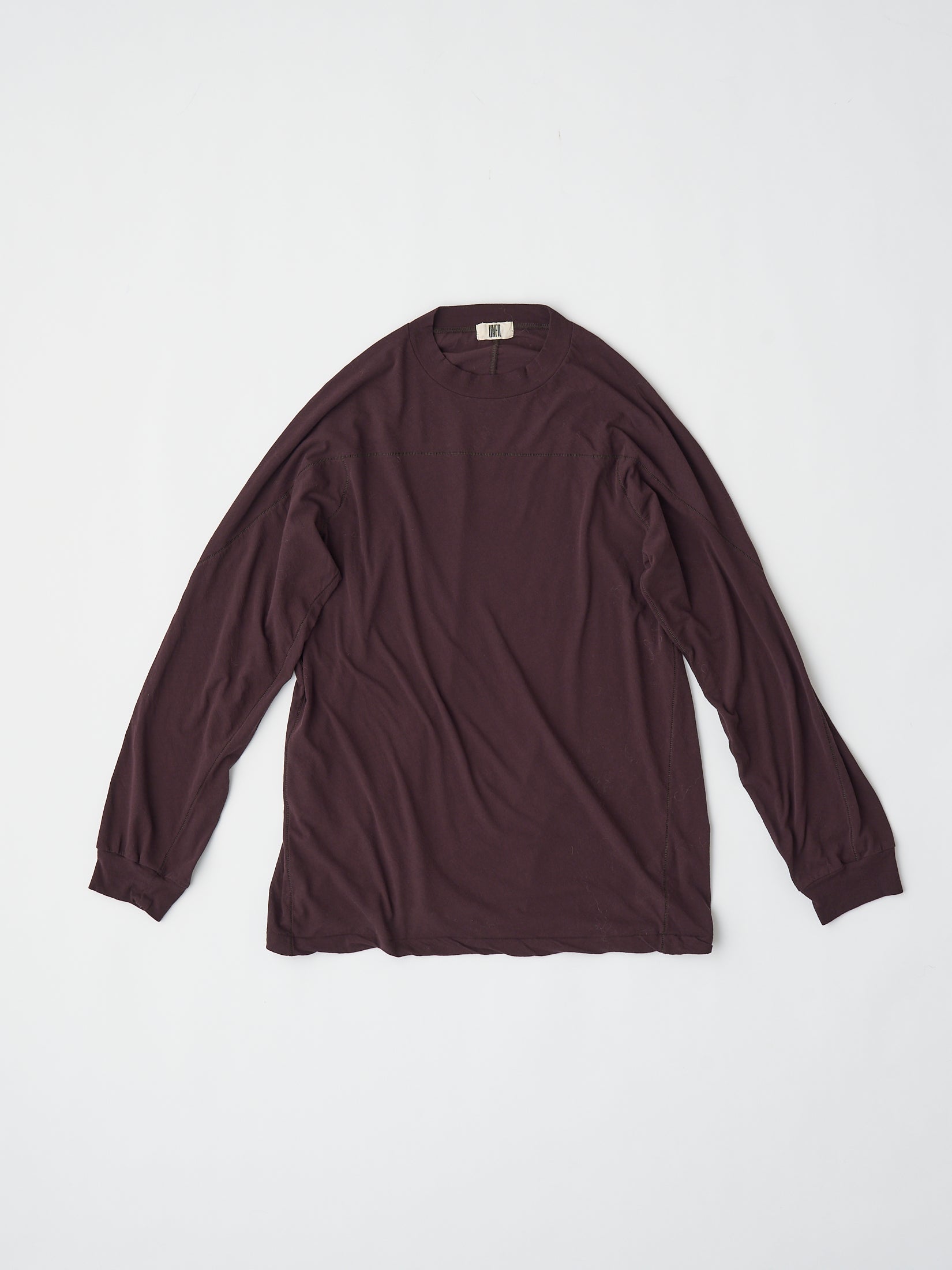HIGH TWIST COTTON SHEER JERSEY FOOTBALL TEE