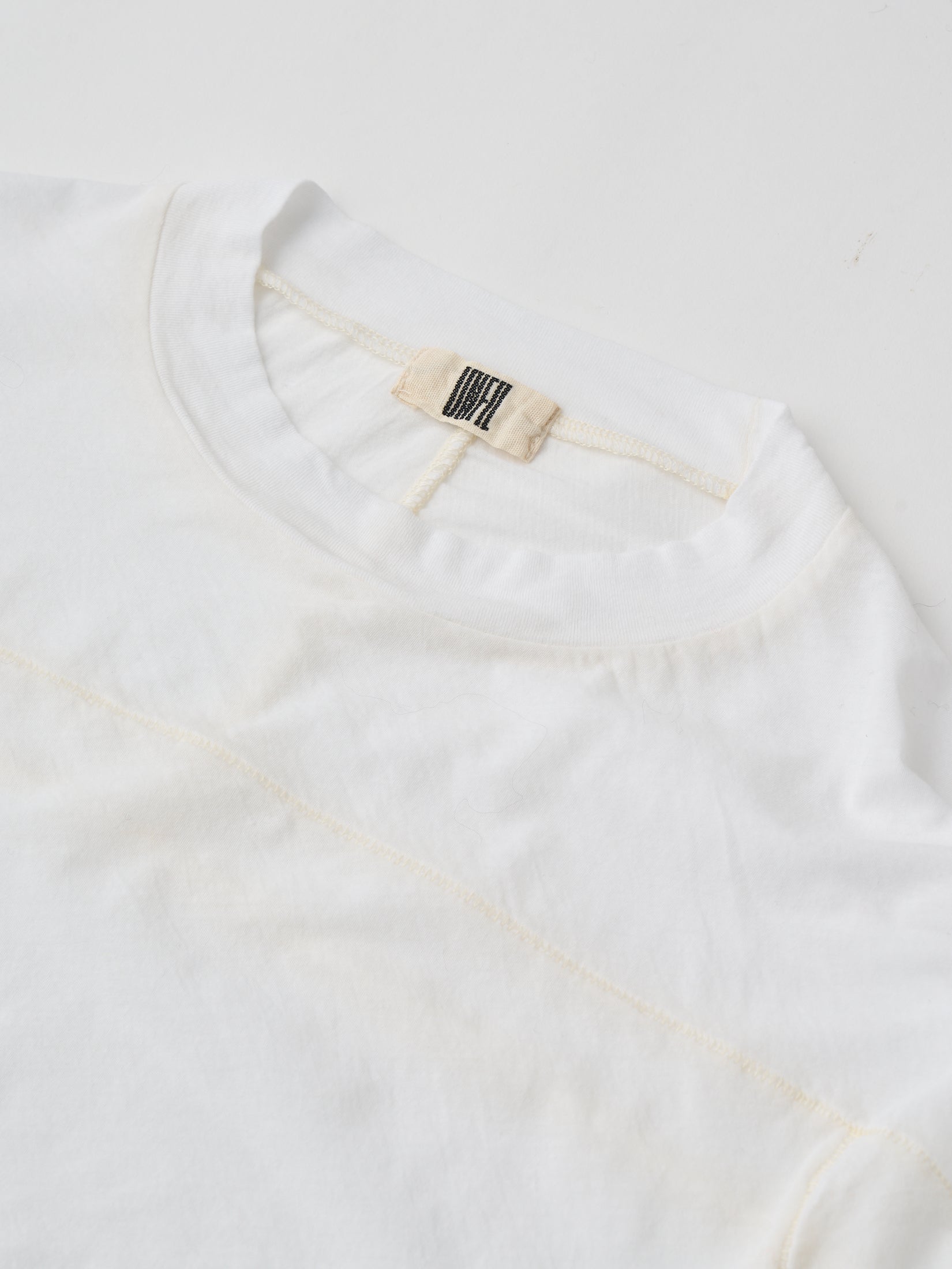 HIGH TWIST COTTON SHEER JERSEY FOOTBALL TEE