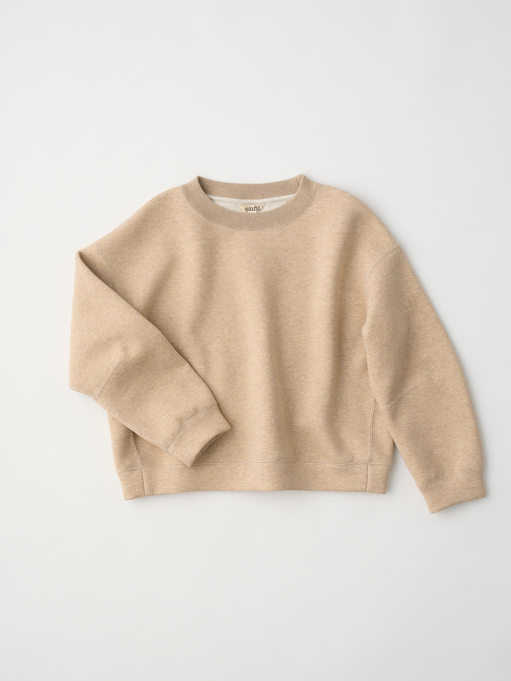 double faced jersey wide-body sweatshirt