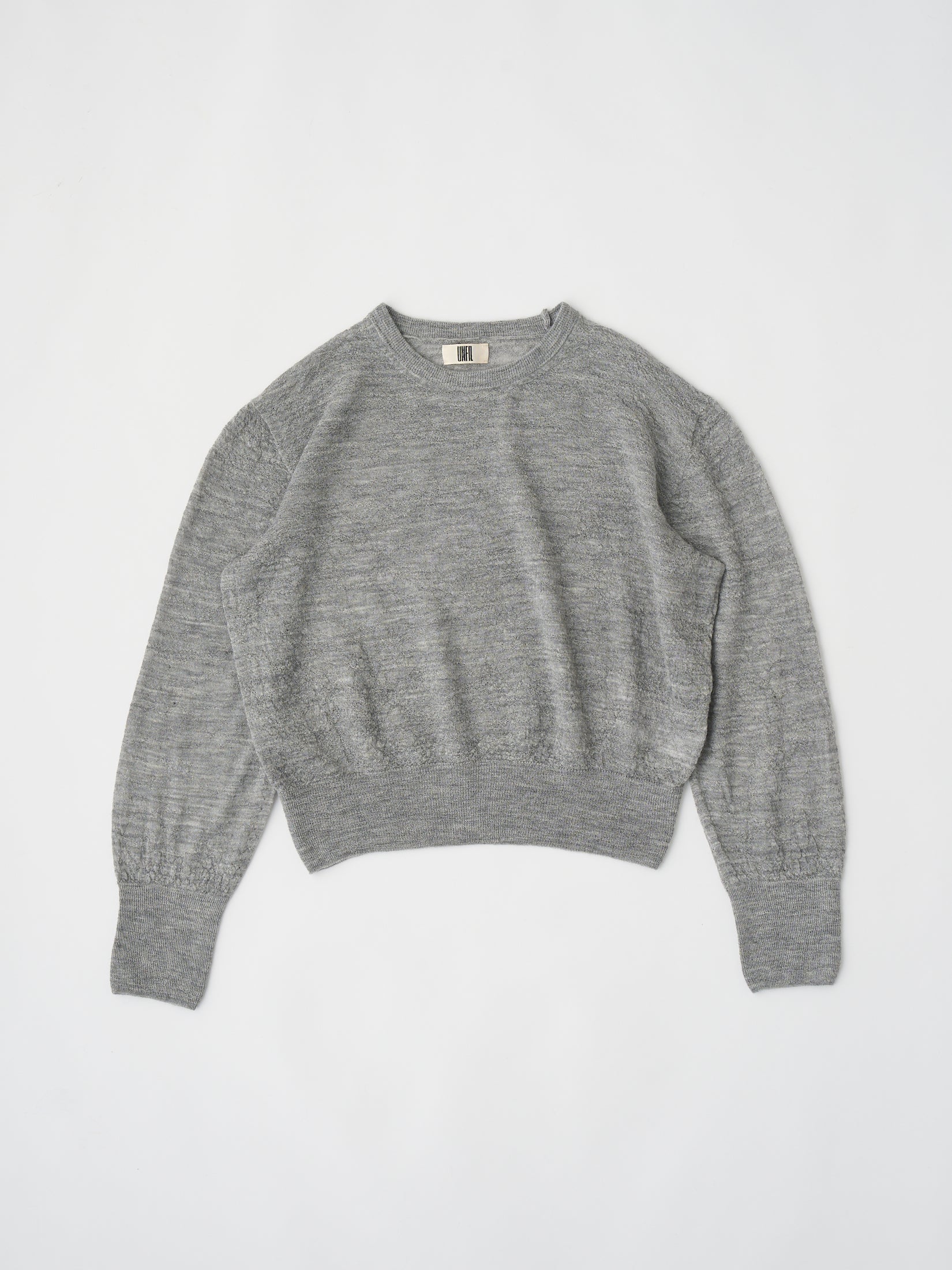 ROYAL BABY ALPACA CREW-NECK P/O