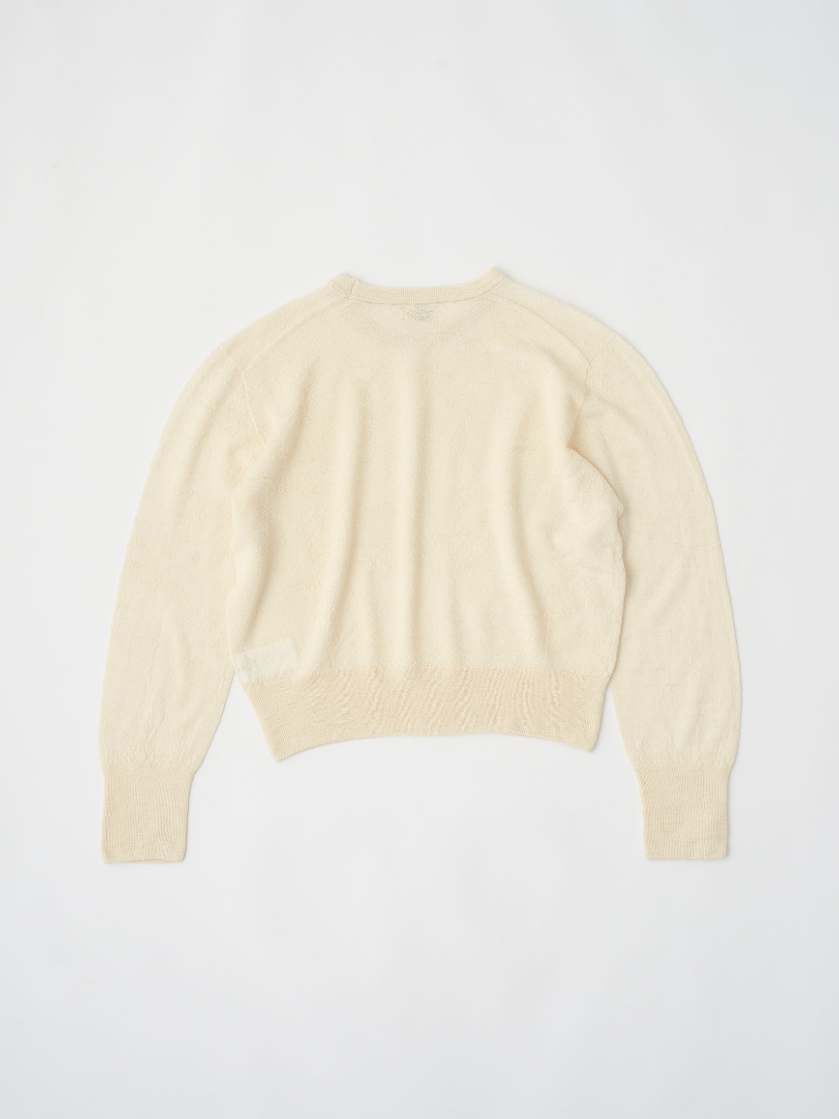 ROYAL BABY ALPACA CREW-NECK P/O