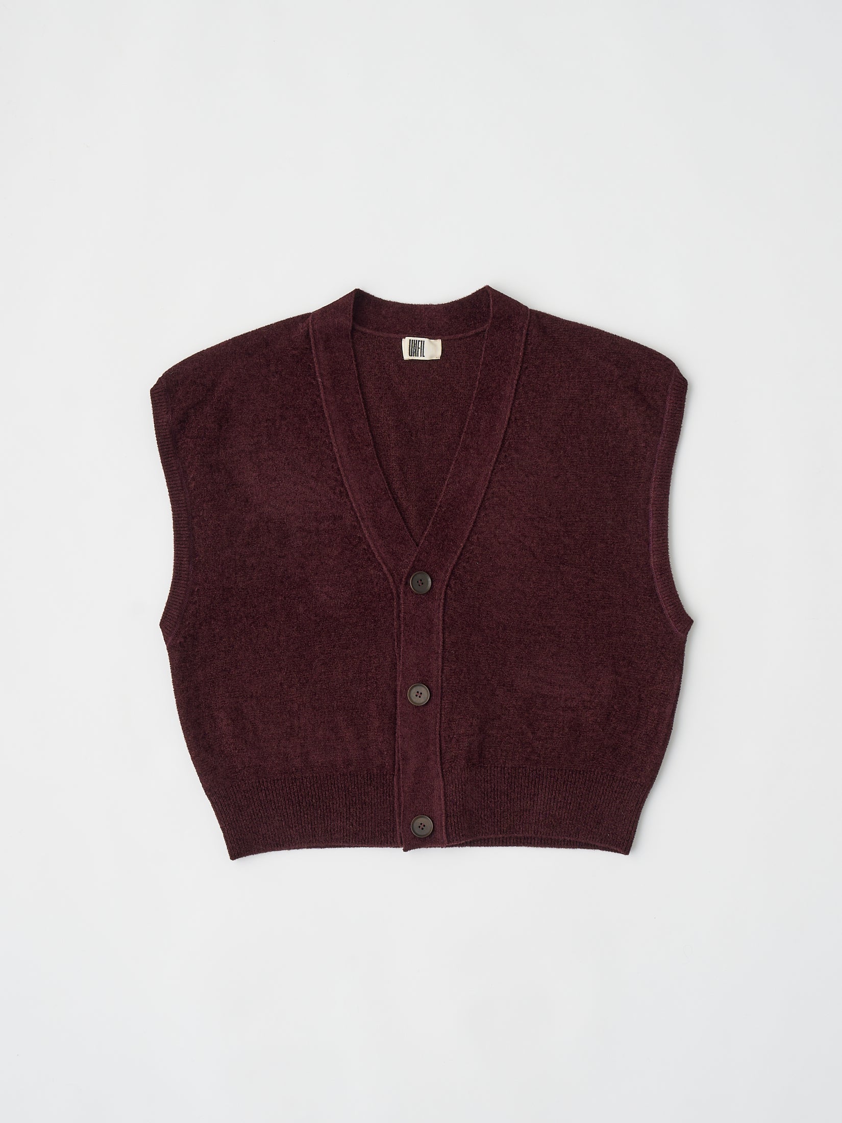 EX.SUPERFINE LAMBS WOOL & RAYON MOLE VEST
