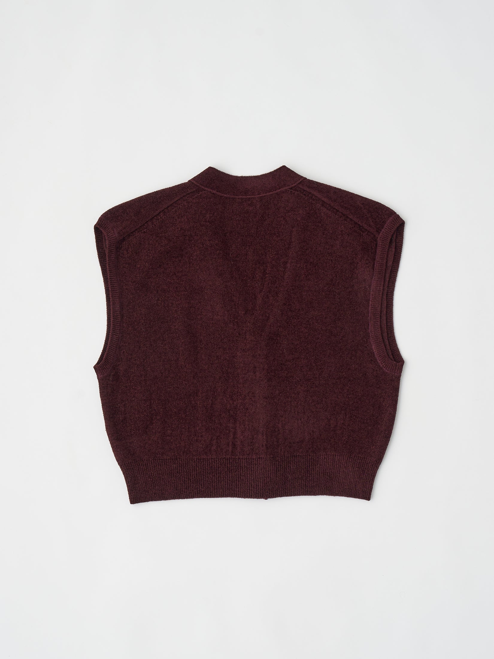 EX.SUPERFINE LAMBS WOOL & RAYON MOLE VEST