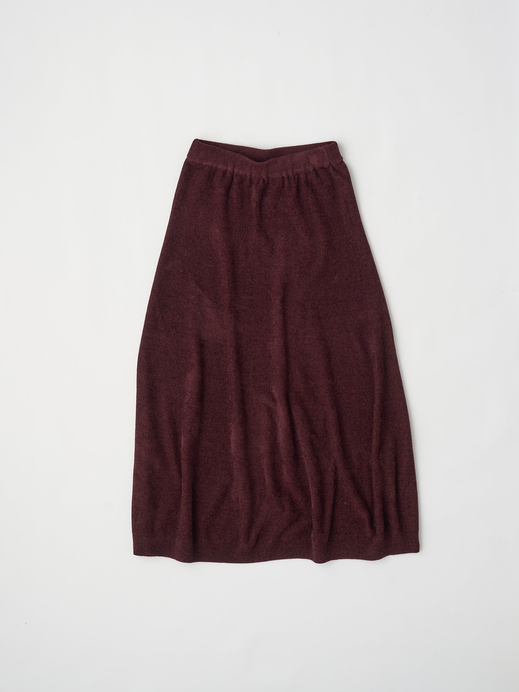 EX.SUPERFINE LAMBS WOOL & RAYON MOLE SKIRT