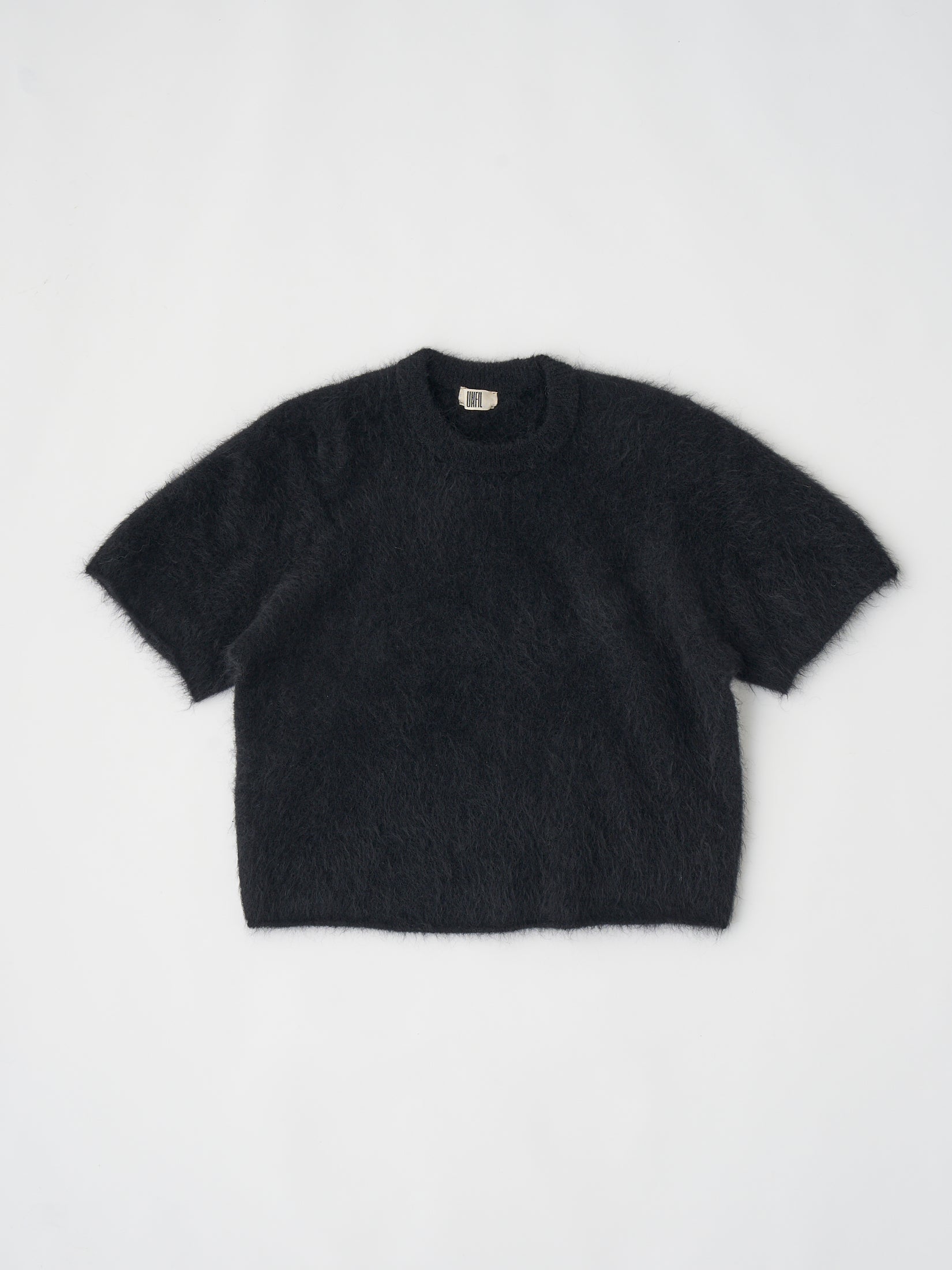 STRETCH SUPERKID MOHAIR SHORT-SLEEVE P/O