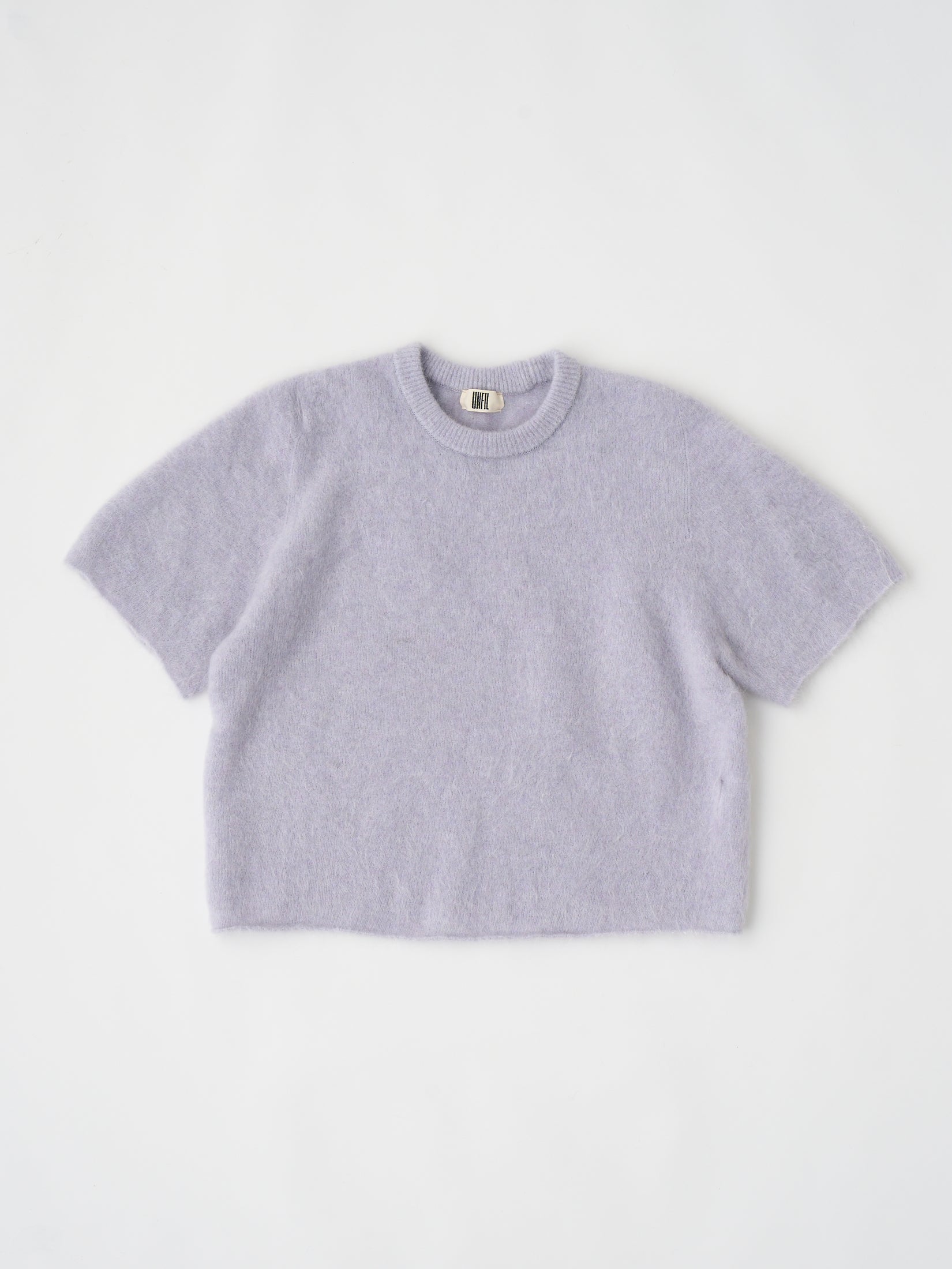 STRETCH SUPERKID MOHAIR SHORT-SLEEVE P/O