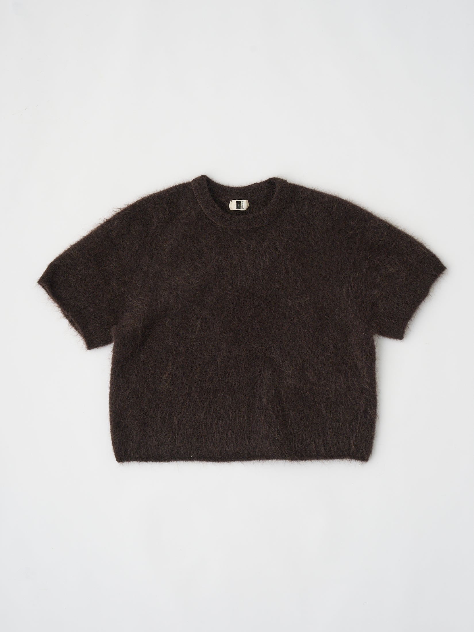 STRETCH SUPERKID MOHAIR SHORT-SLEEVE P/O