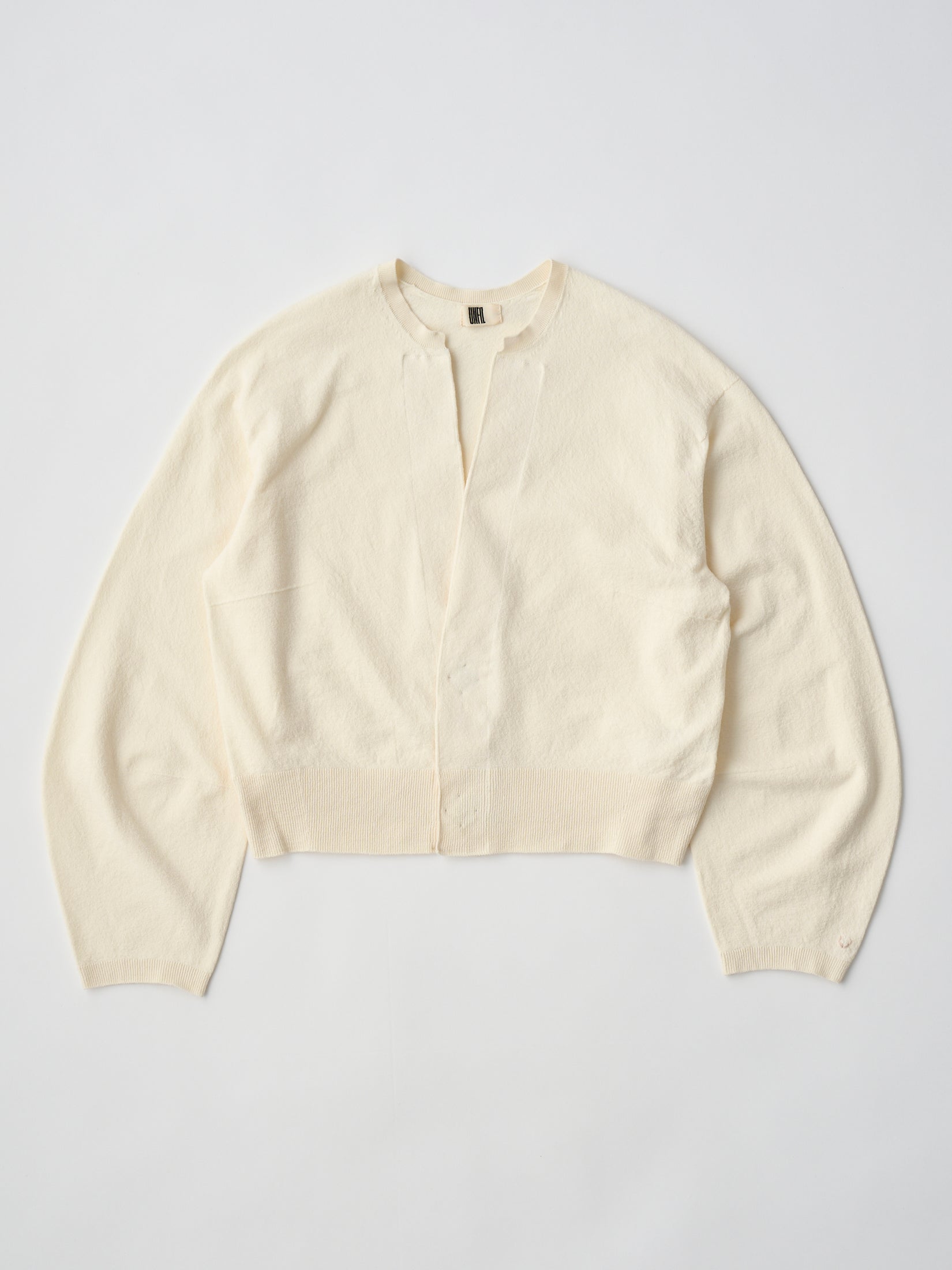 STRETCH ORGANIC COTTON CREW-NECK C/D