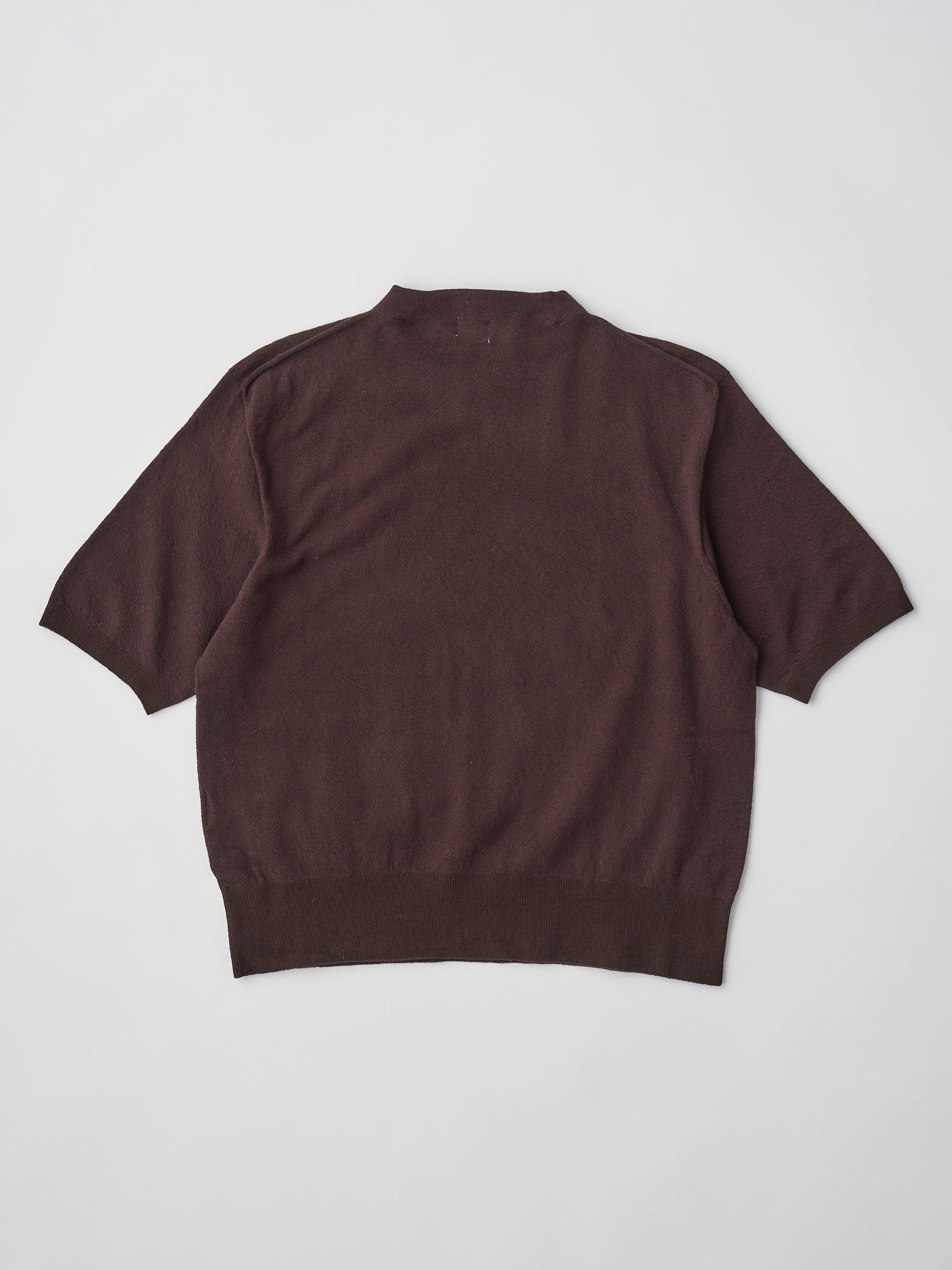 STRETCH ORGANIC COTTON BOTTLE-NECK P/O