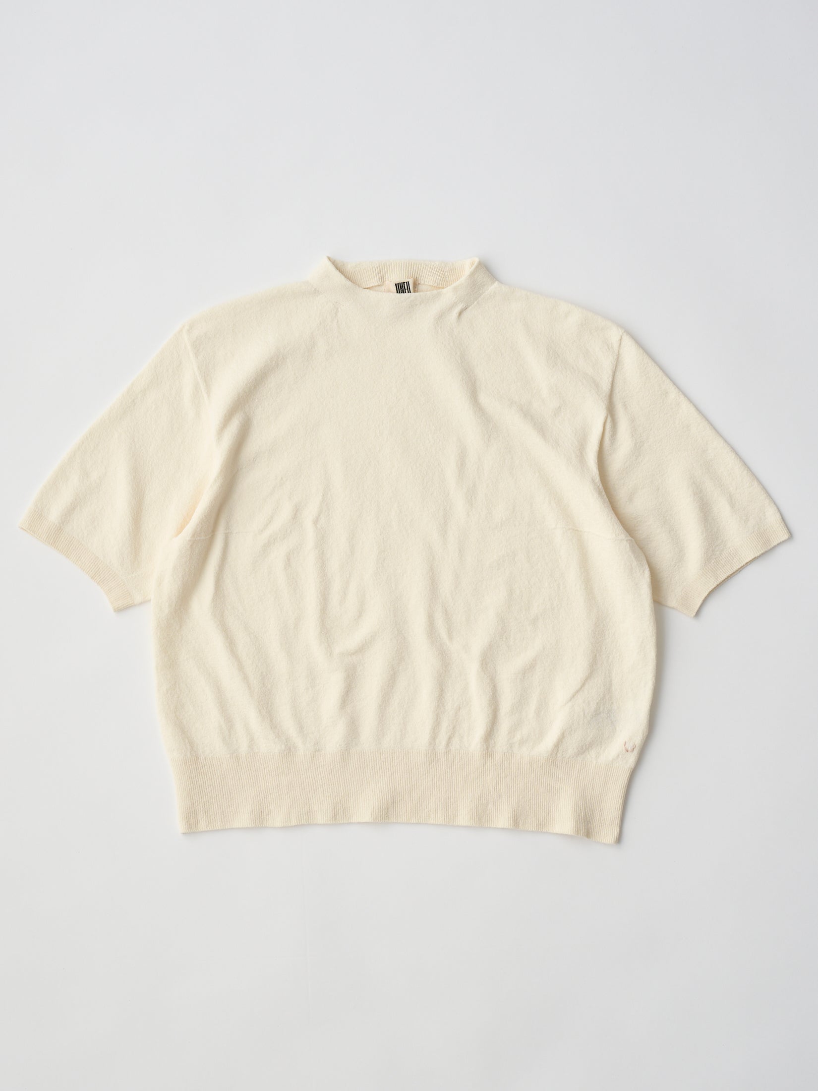 STRETCH ORGANIC COTTON BOTTLE-NECK P/O