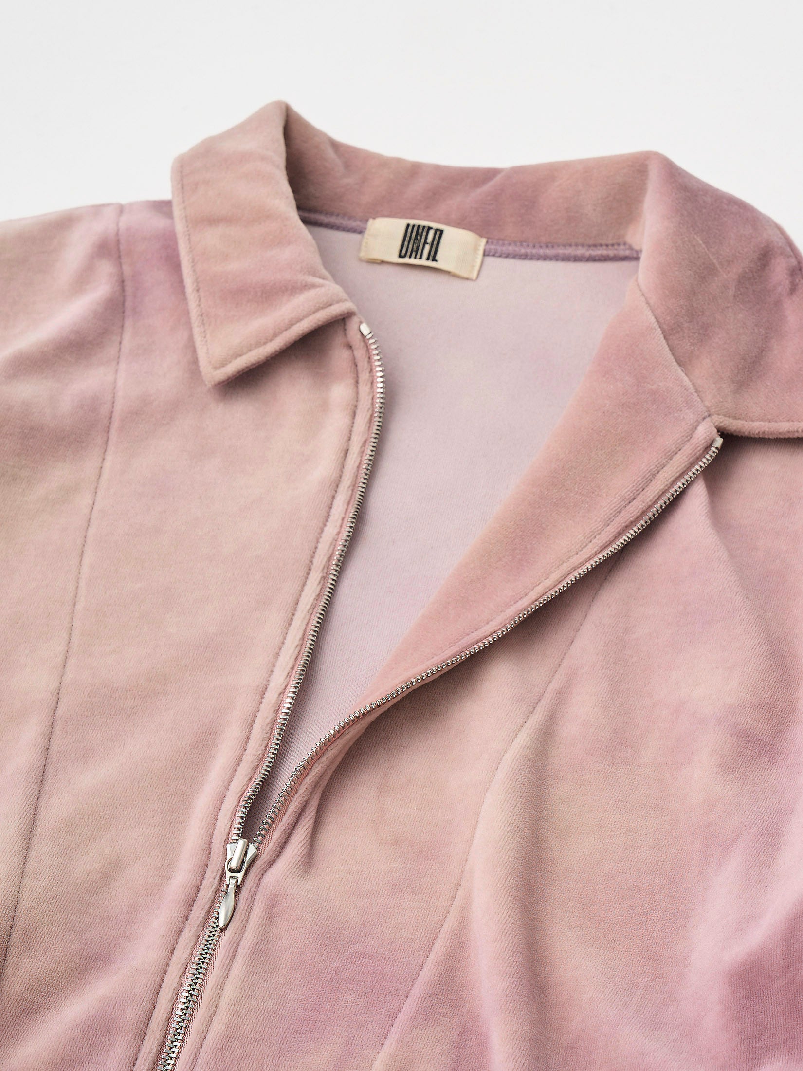 TIE-DYED COTTON VELOUR ALL-IN-ONE