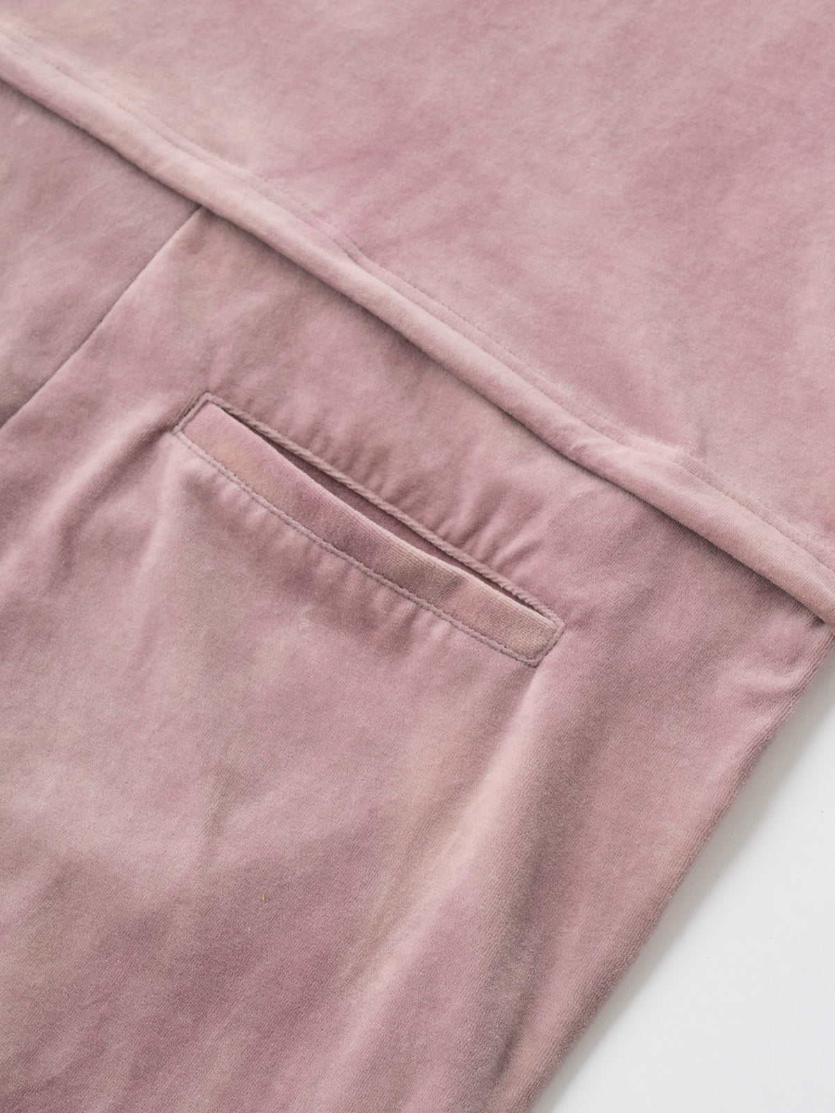 TIE-DYED COTTON VELOUR ALL-IN-ONE