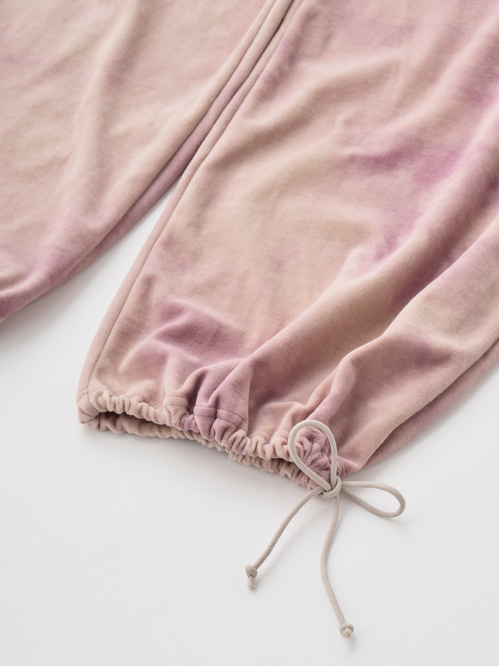 TIE-DYED COTTON VELOUR ALL-IN-ONE