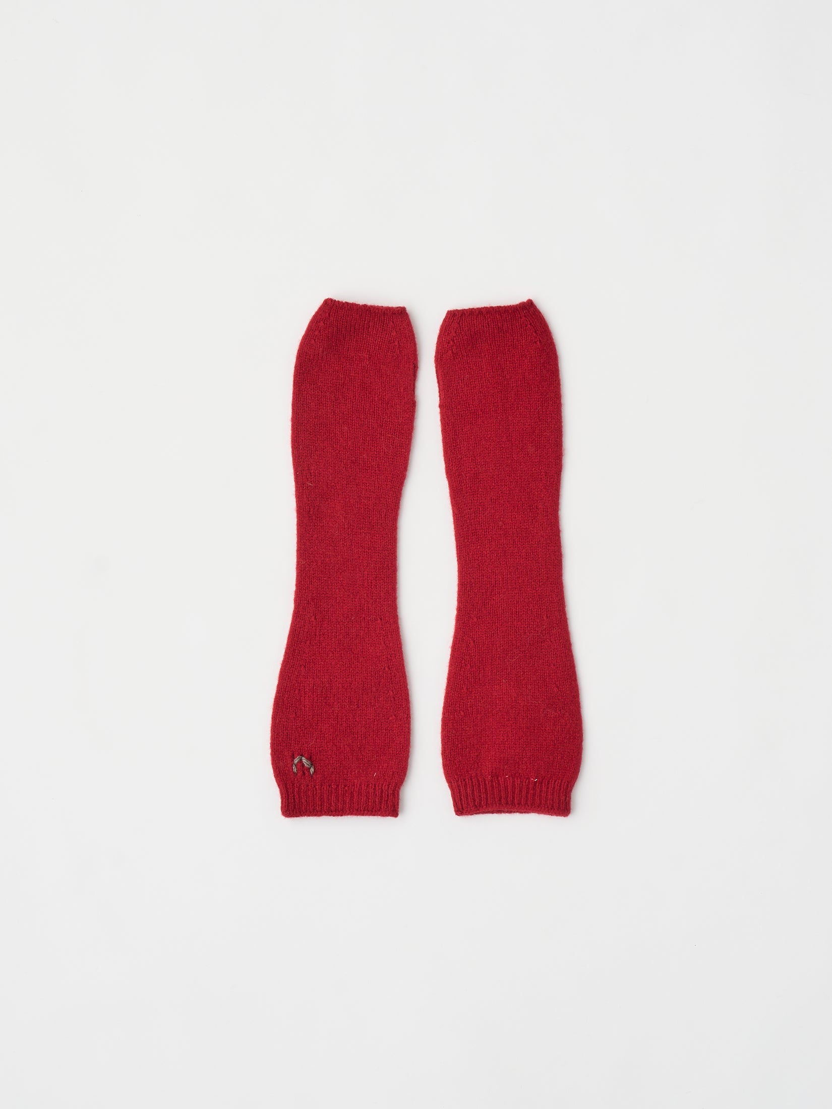 FINE LAMBS WOOL FINGERLESS GLOVES