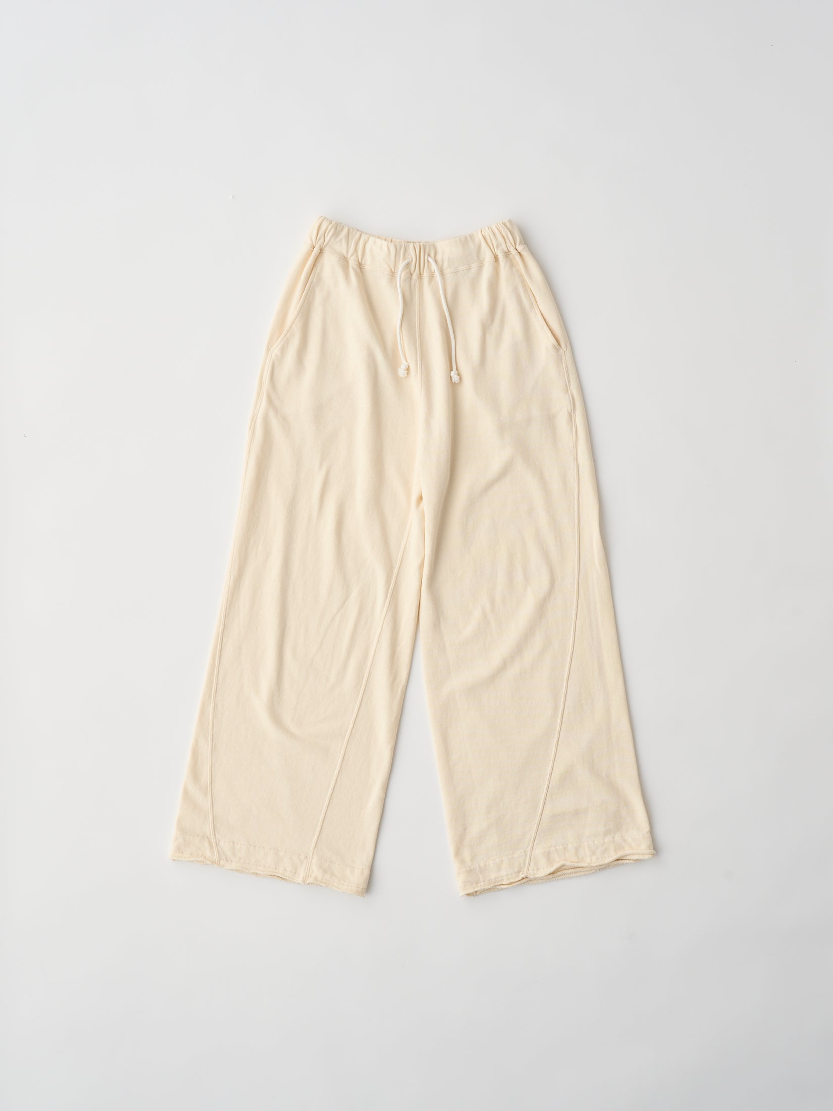 COTTON OPEN-END YARN TERRY WIDE SWEAT PANTS