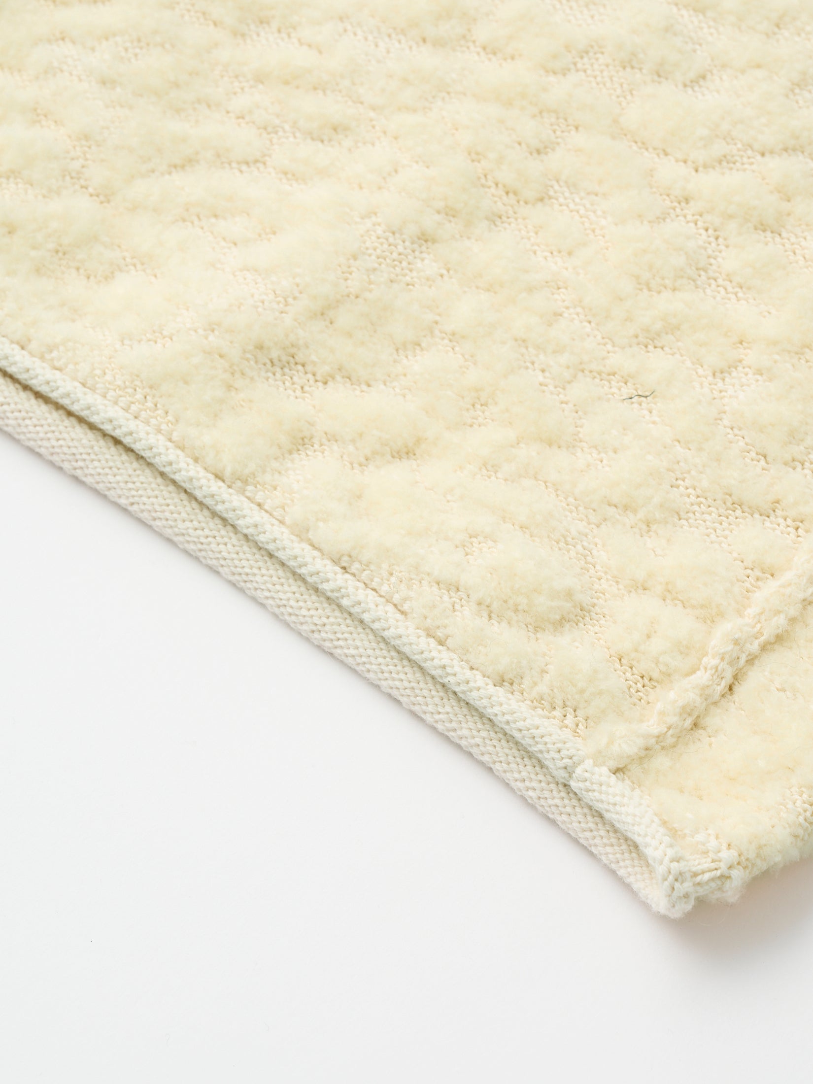 RANDOM WOOL & WOOLEN COTTON HIGH-NECK P/O