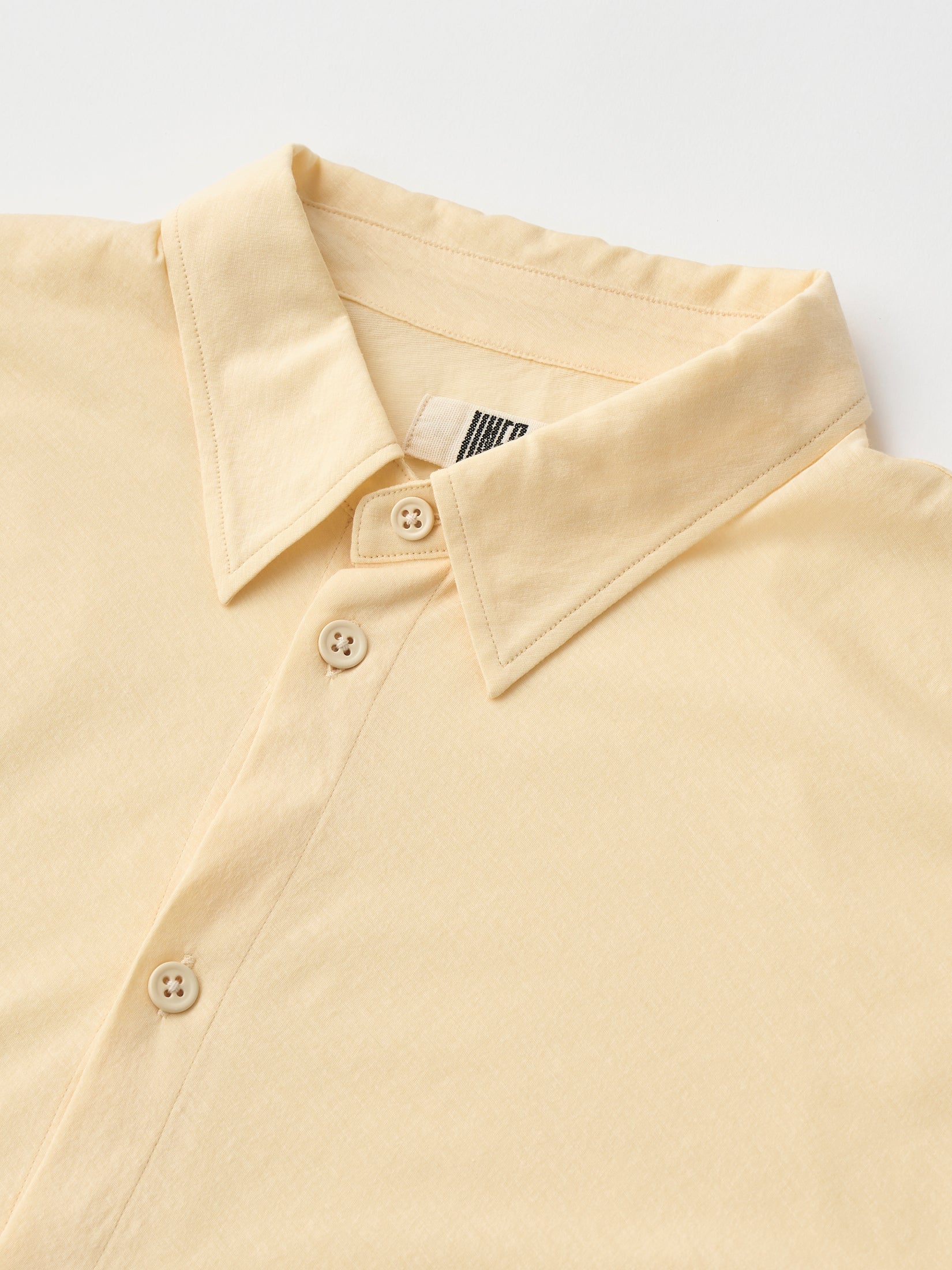 TWISTED COTTON SHEER JERSEY FLUID SHIRT