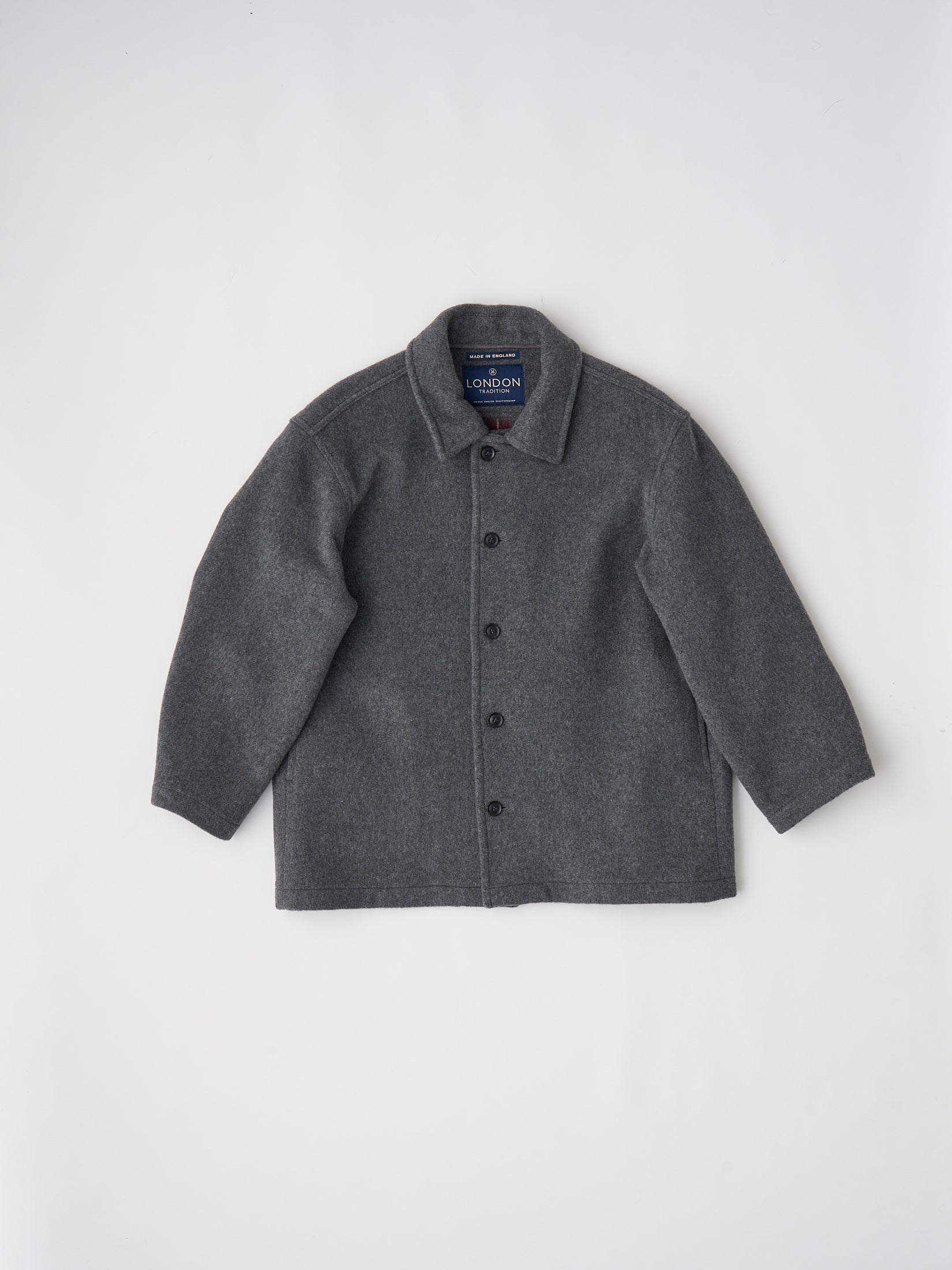 【 LONDON TRADITION × UNFIL 】WOOL BLEND DOUBLE FACE OVERSIZE JACKET