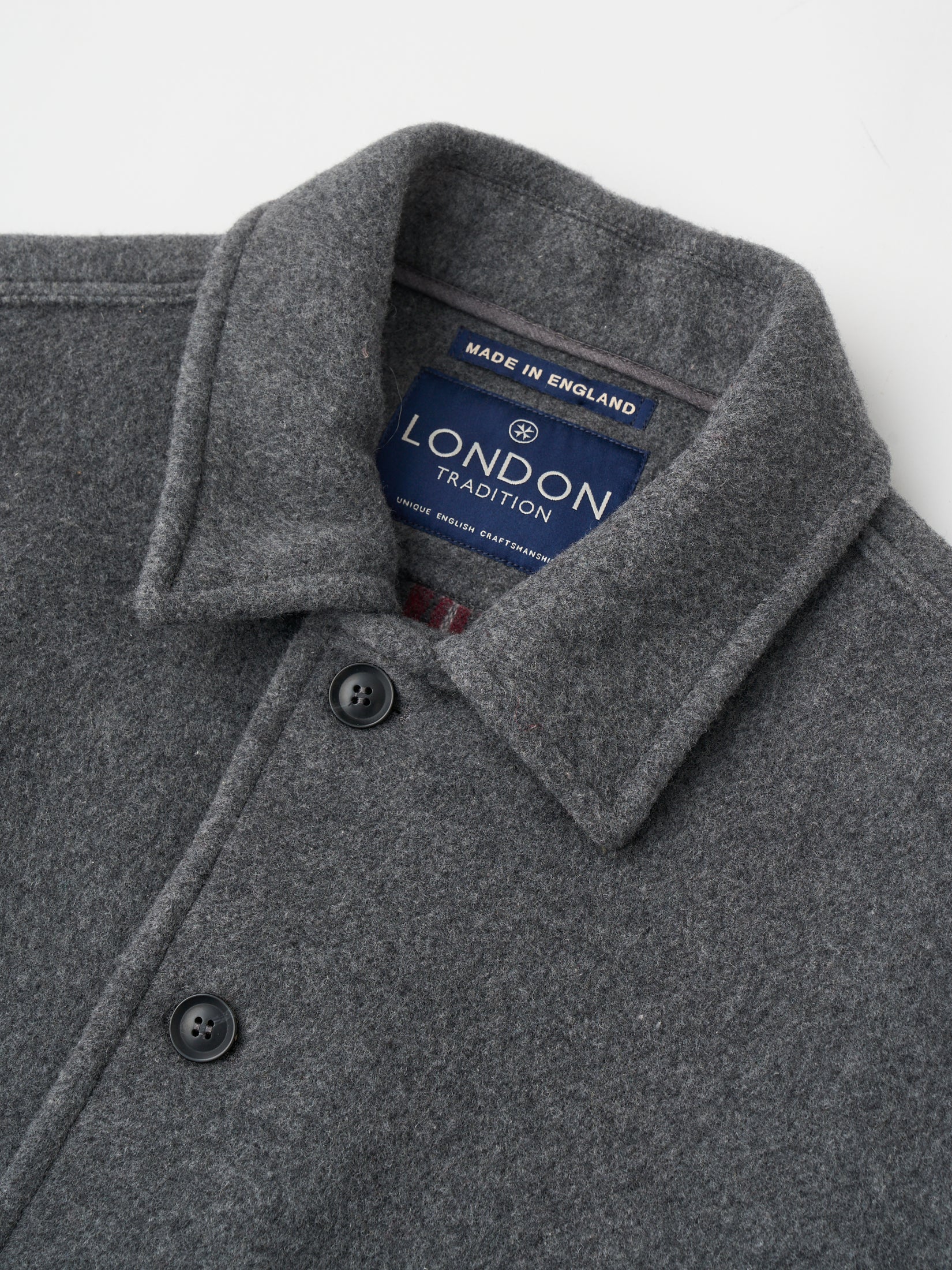 【 LONDON TRADITION × UNFIL 】WOOL BLEND DOUBLE FACE OVERSIZE JACKET