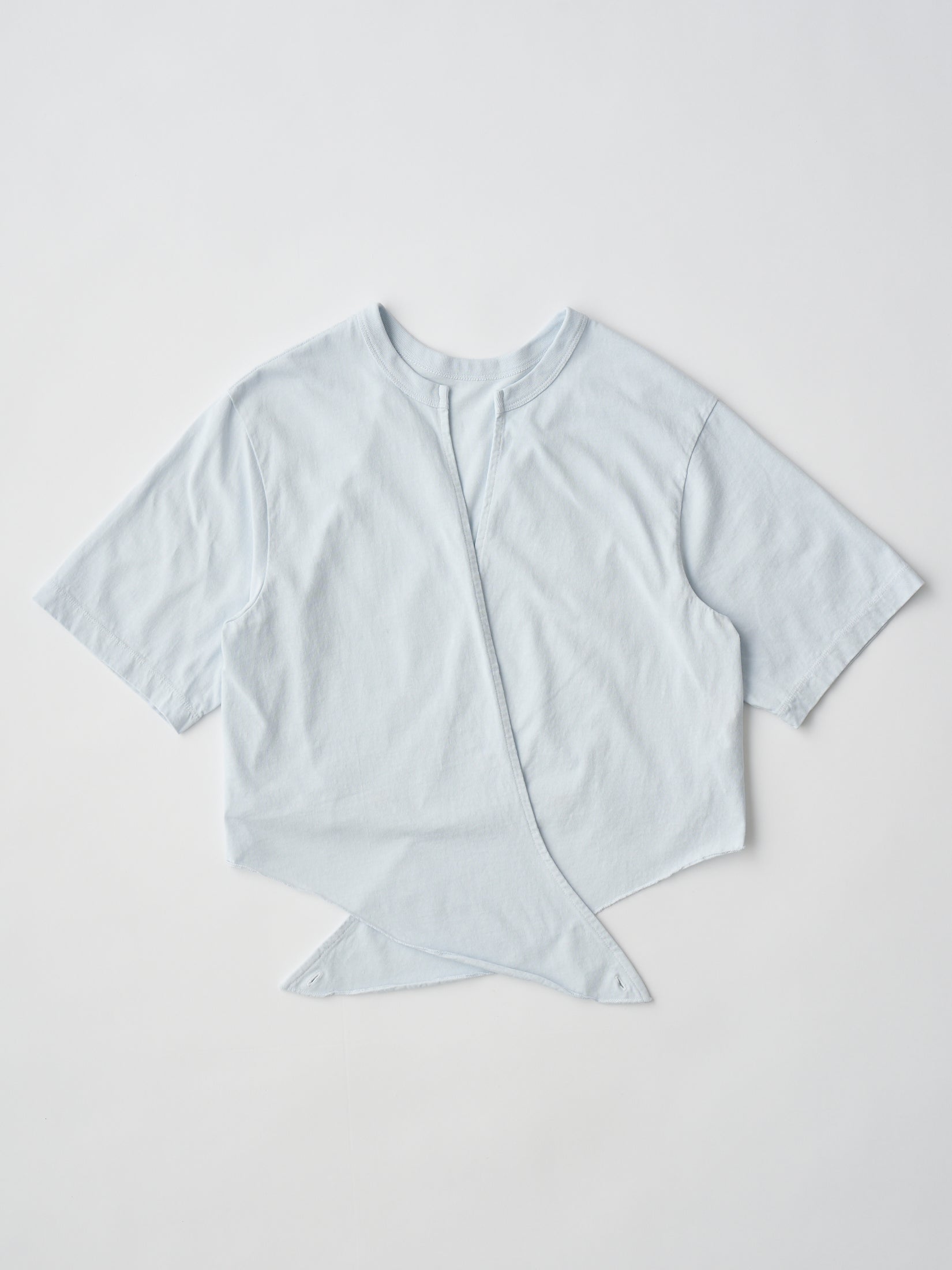 COTTON OPEN-END YARN GARMENT DYEING WRAPPED-FRONT C/D
