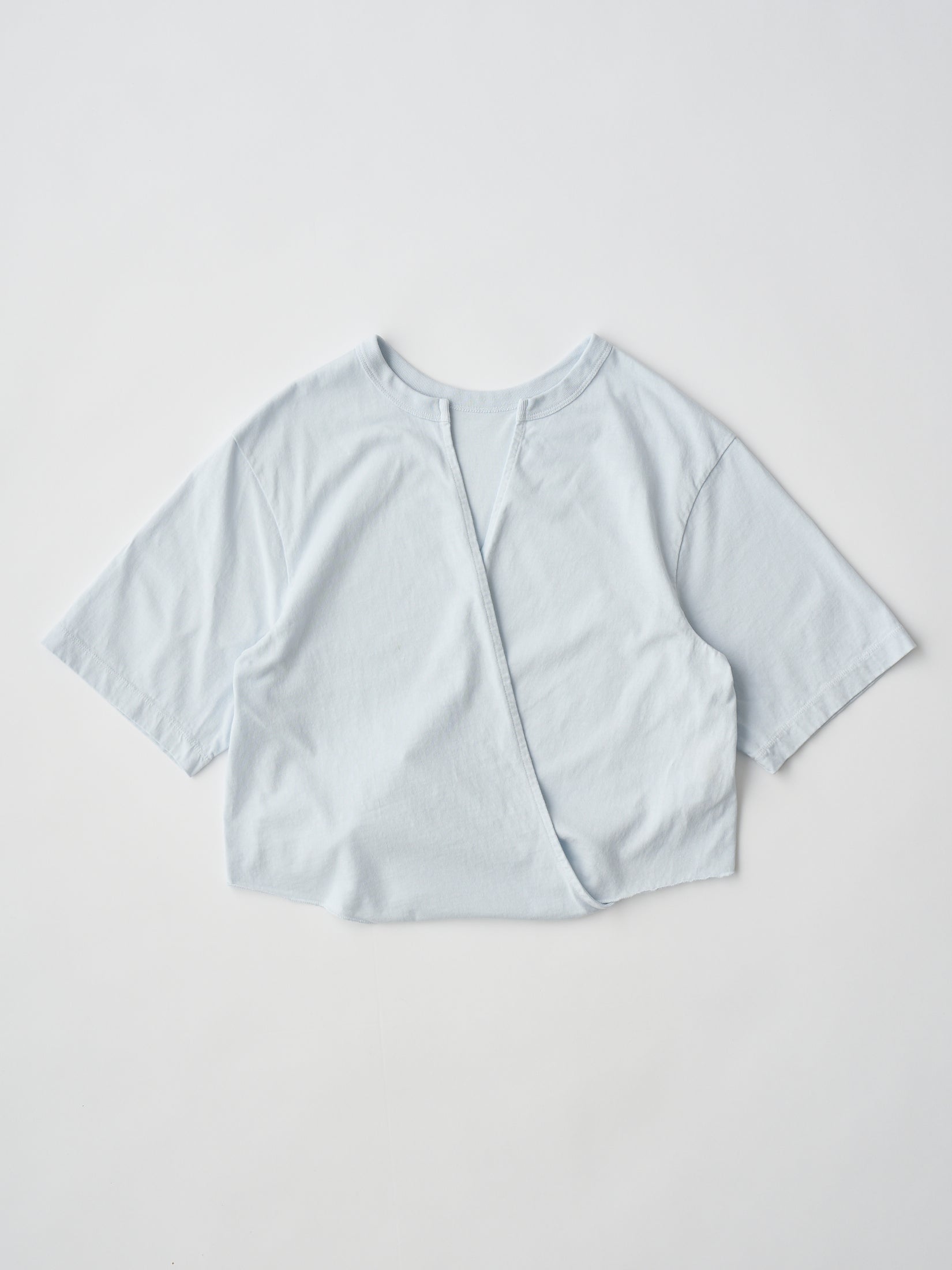 COTTON OPEN-END YARN GARMENT DYEING WRAPPED-FRONT C/D