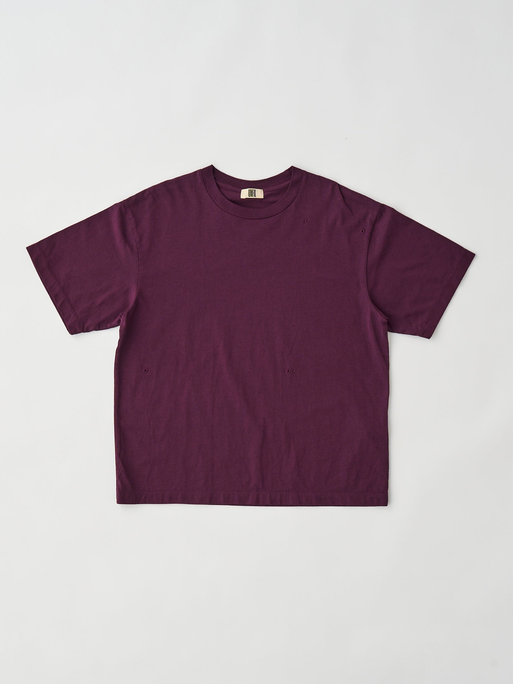 COTTON OPEN-END YARN GARMENT DYEING RELAXED-FIT TEE