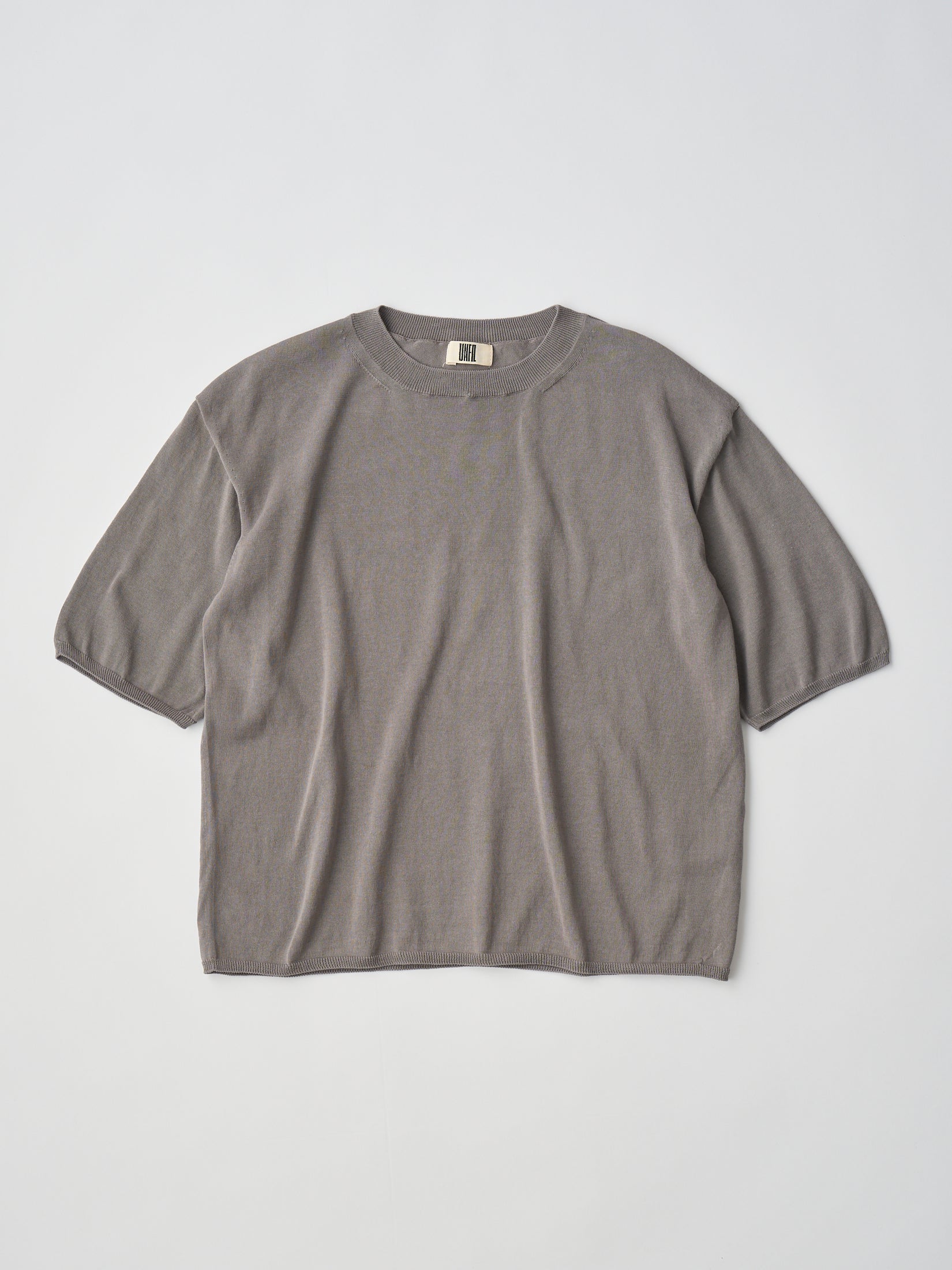 HIGH-TWISTED COTTON SHEER KNIT LAYERED P/O