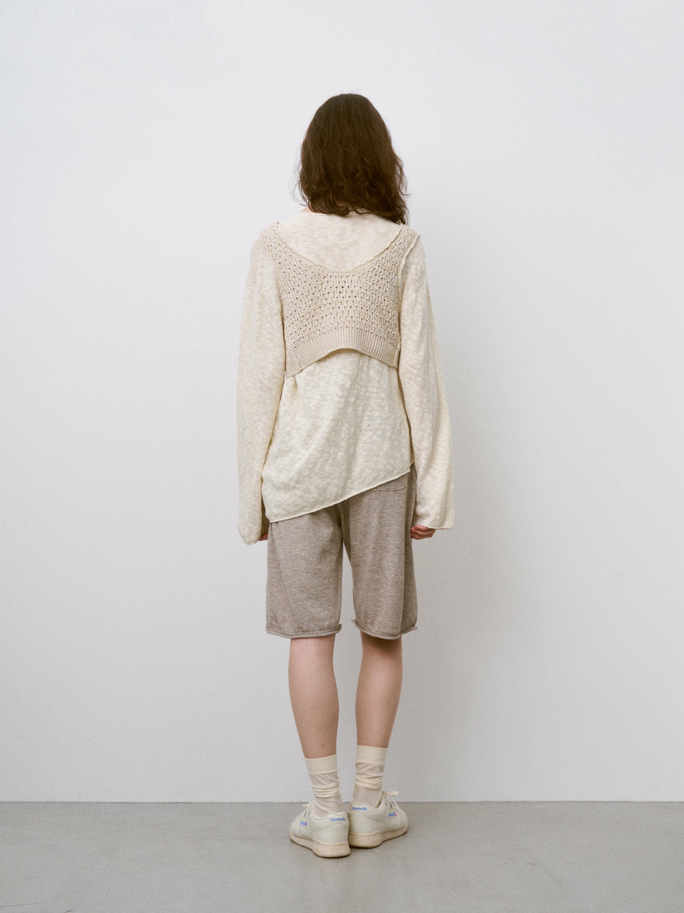 SOFT YAK & COTTON RELAXED-FIT KNIT SHORTS