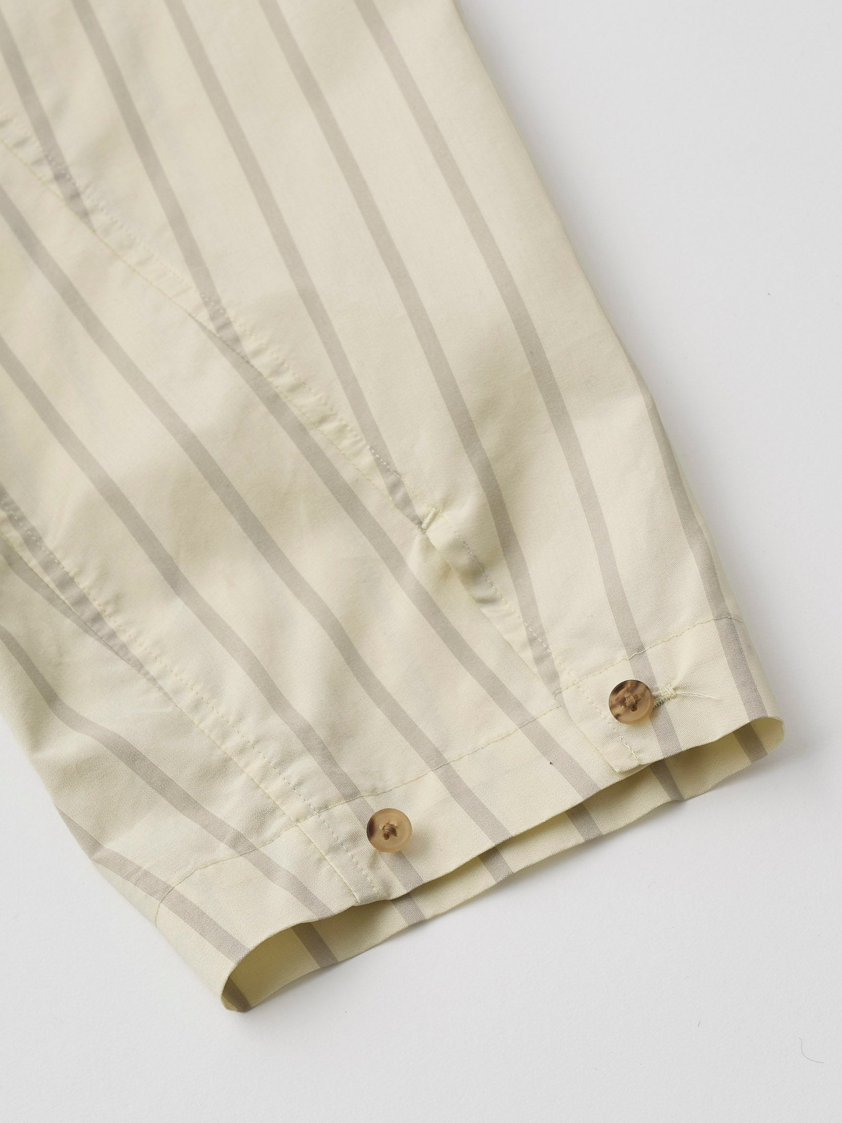SILK & NYLON SHEER TAFFETA STRIPE P/O
