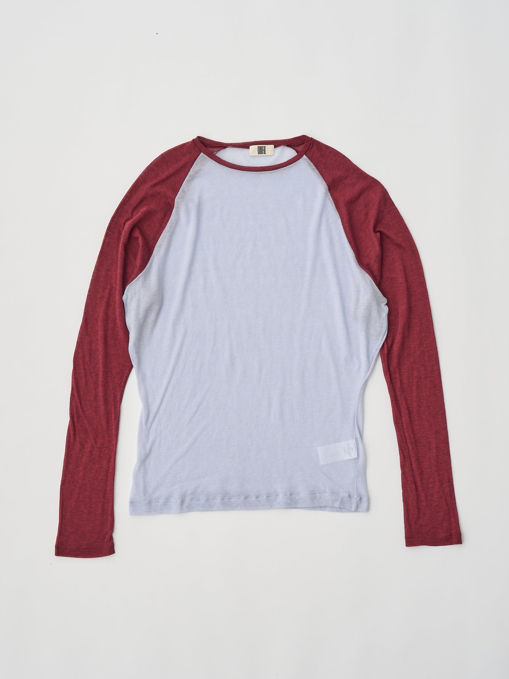 CASHMERE & SUPIMA COTTON GAUZE JERSEY BASEBALL TEE