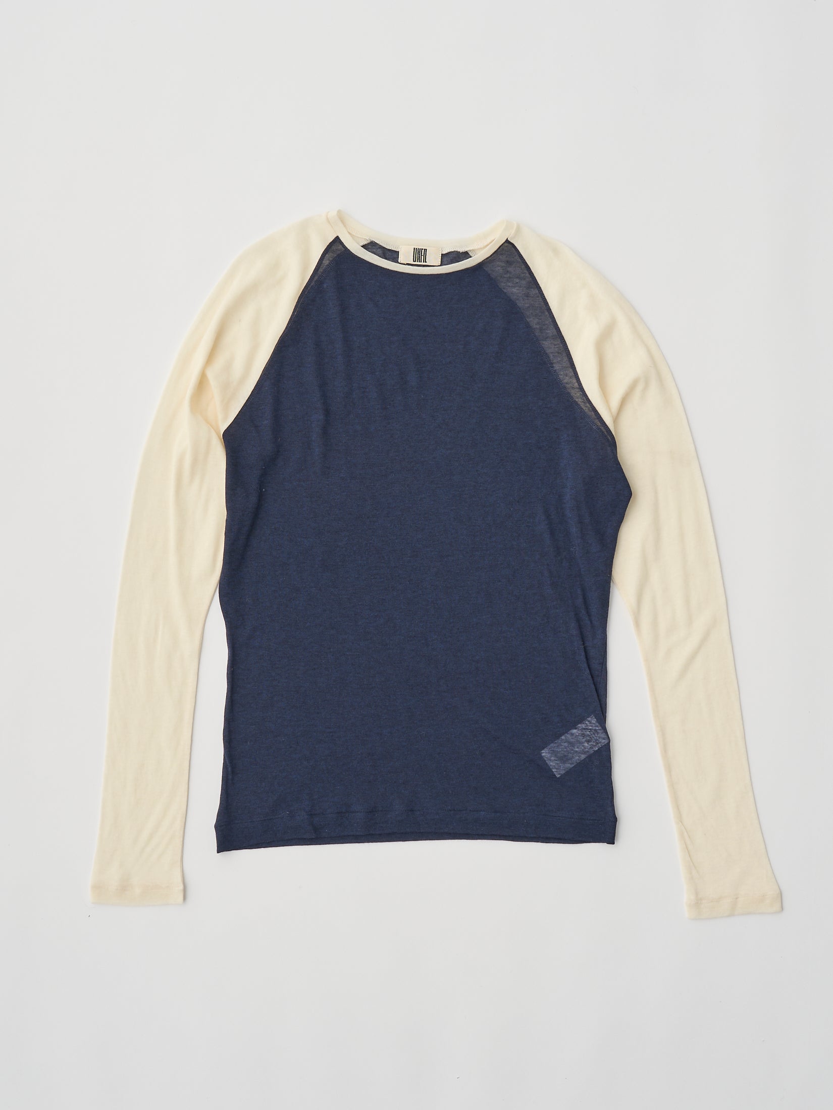 CASHMERE & SUPIMA COTTON GAUZE JERSEY BASEBALL TEE