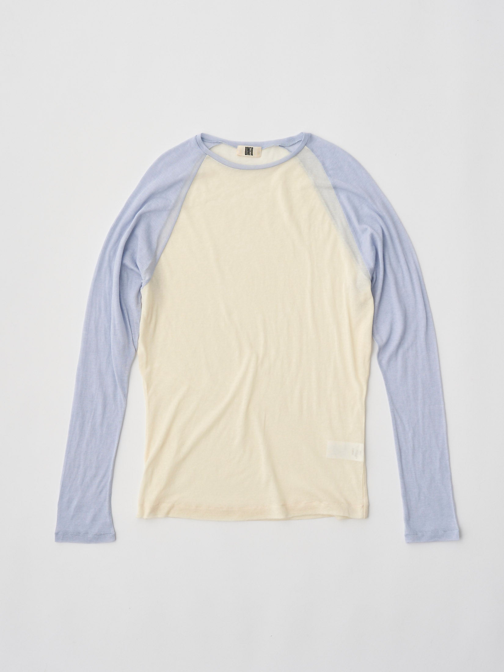CASHMERE & SUPIMA COTTON GAUZE JERSEY BASEBALL TEE