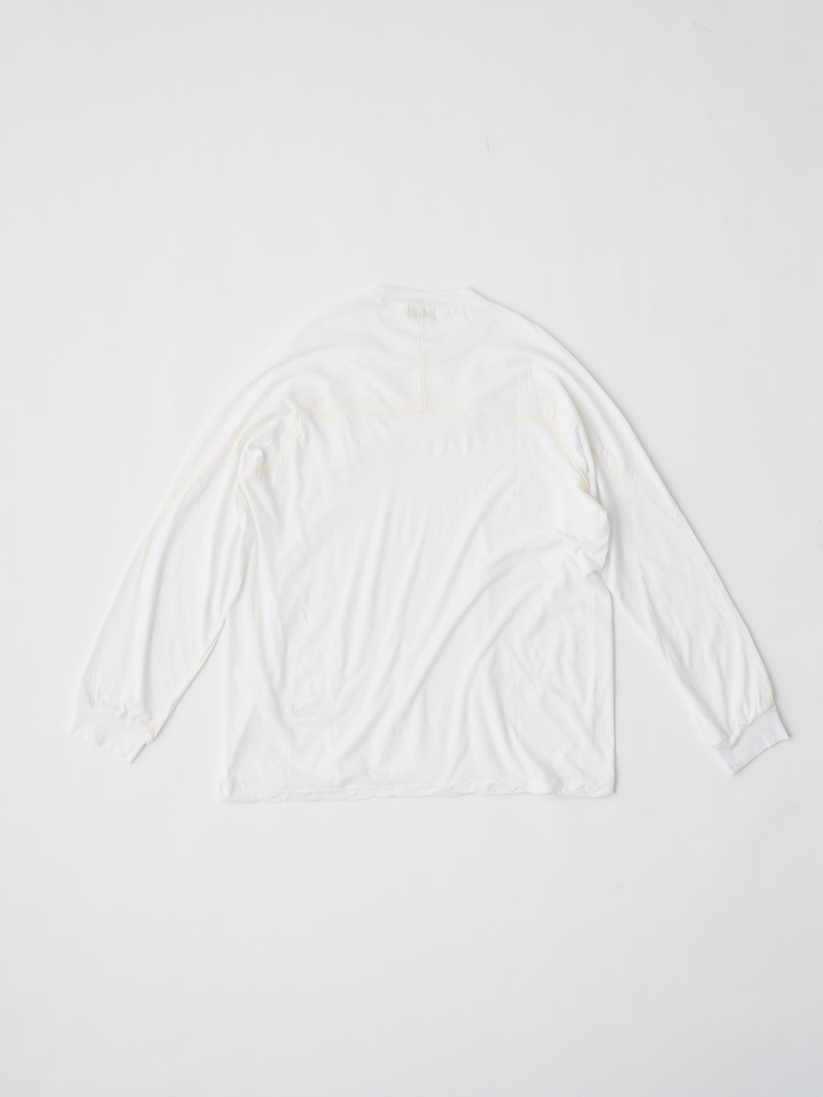 HIGH TWIST COTTON SHEER JERSEY FOOTBALL TEE