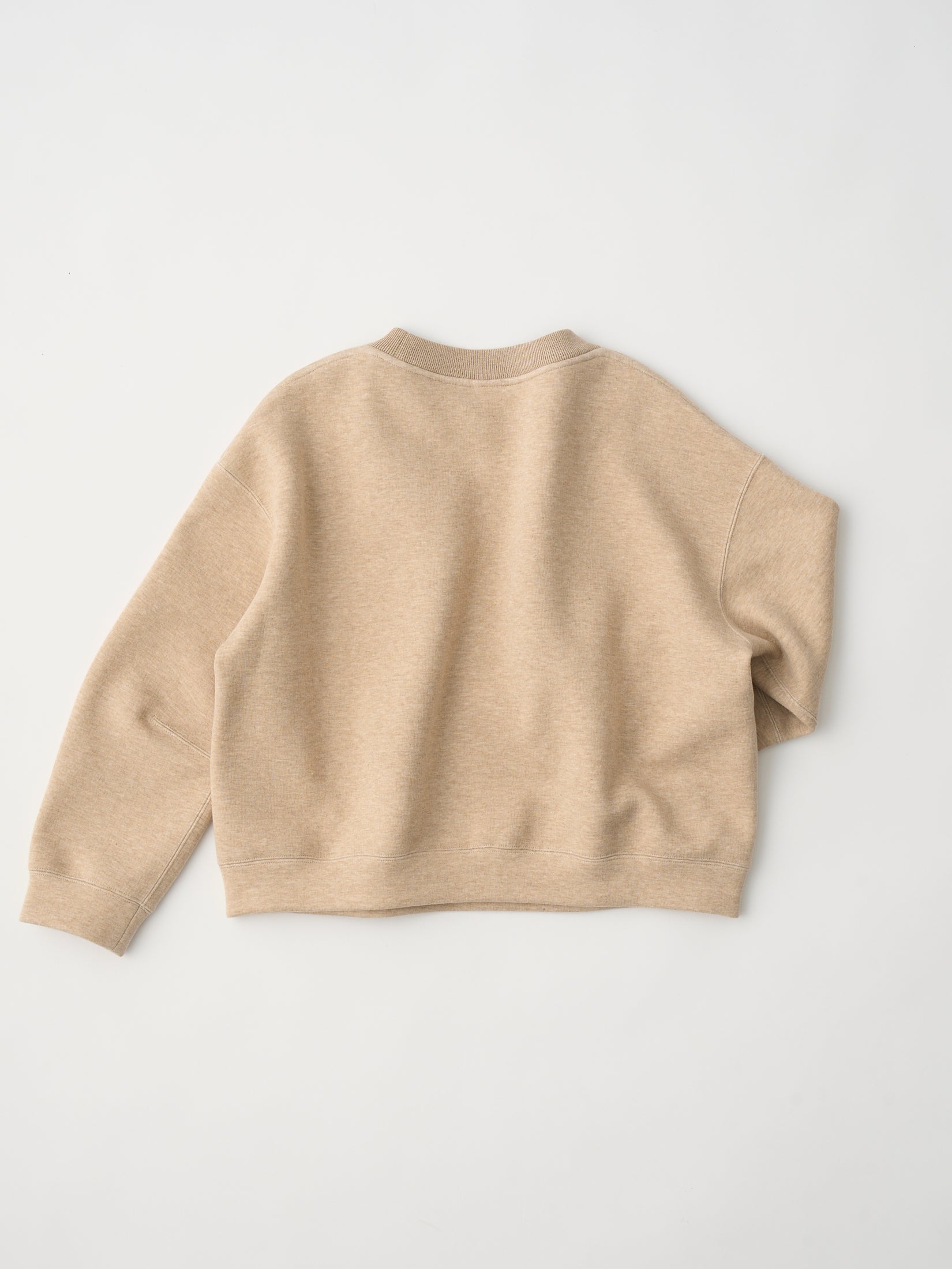double faced jersey wide-body sweatshirt