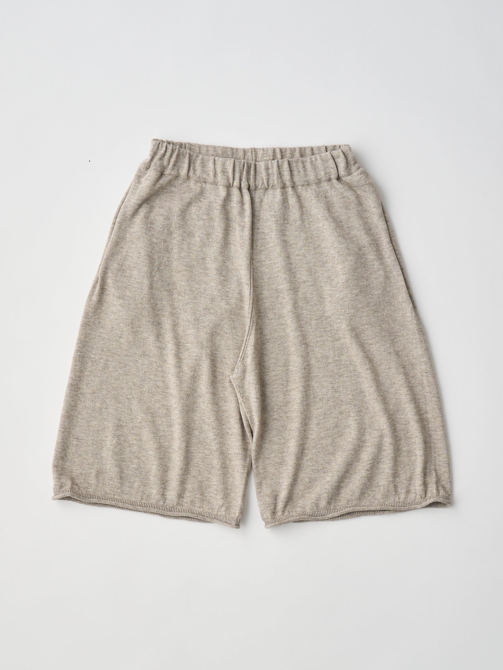 SOFT YAK & COTTON RELAXED-FIT KNIT SHORTS