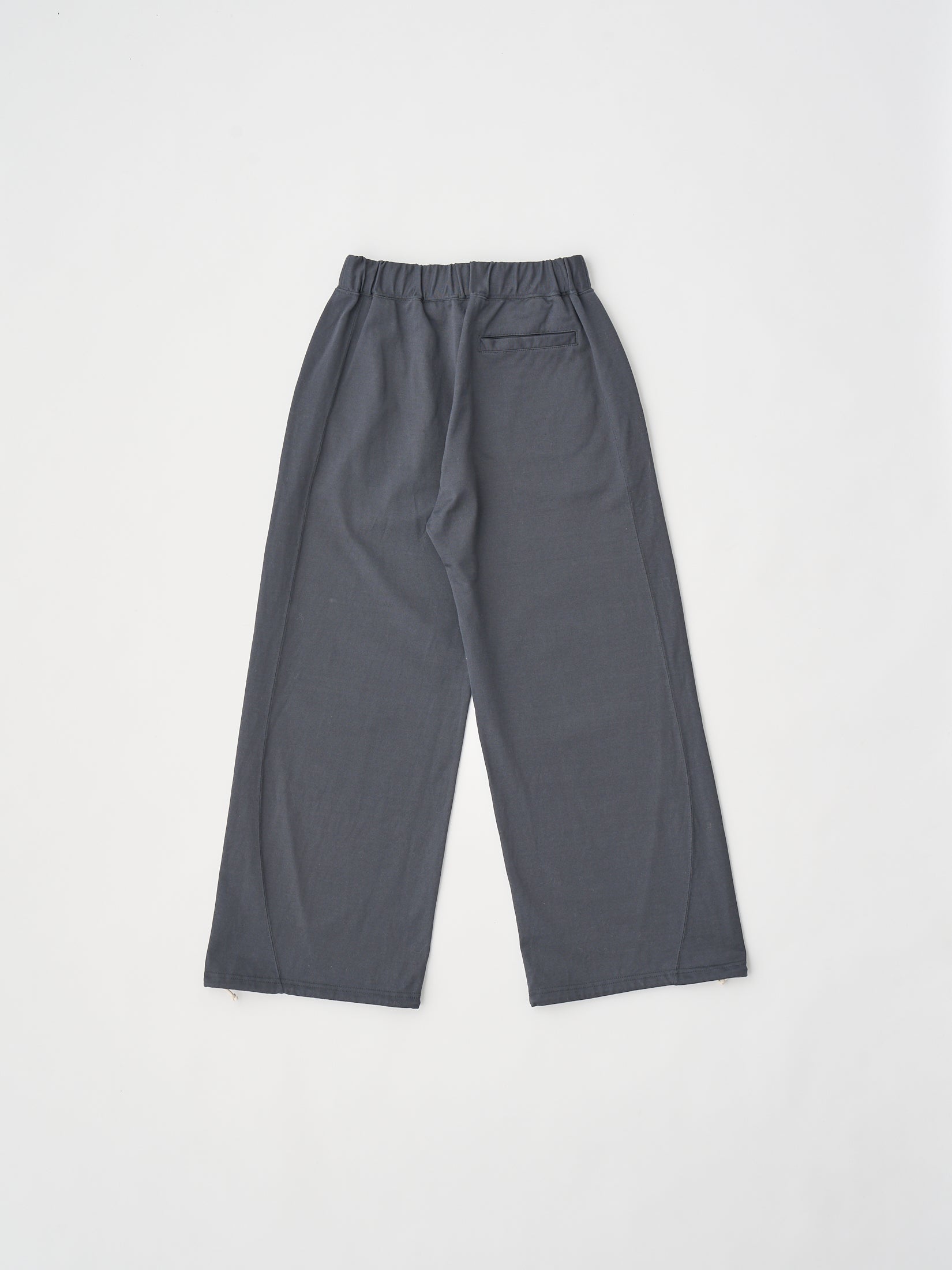 ORGANIC COTTON FIRM JERSEY WIDE LEG TRUCK PANTS