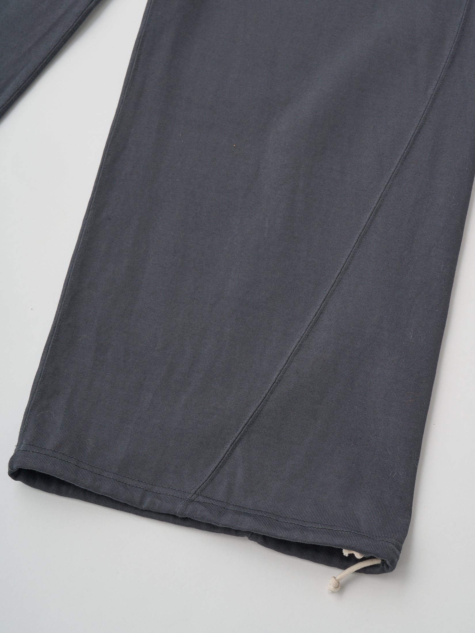 ORGANIC COTTON FIRM JERSEY WIDE LEG TRUCK PANTS