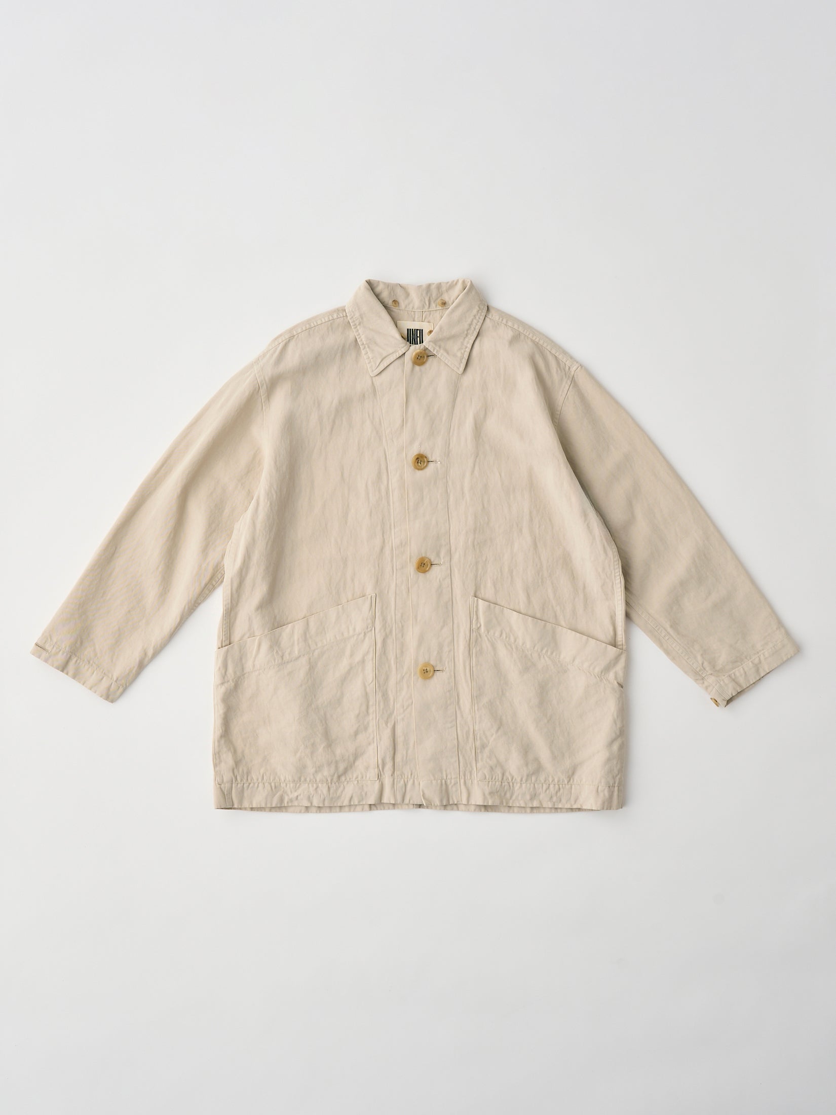 COTTON & LINEN GARMENT DYEING COVERALLS