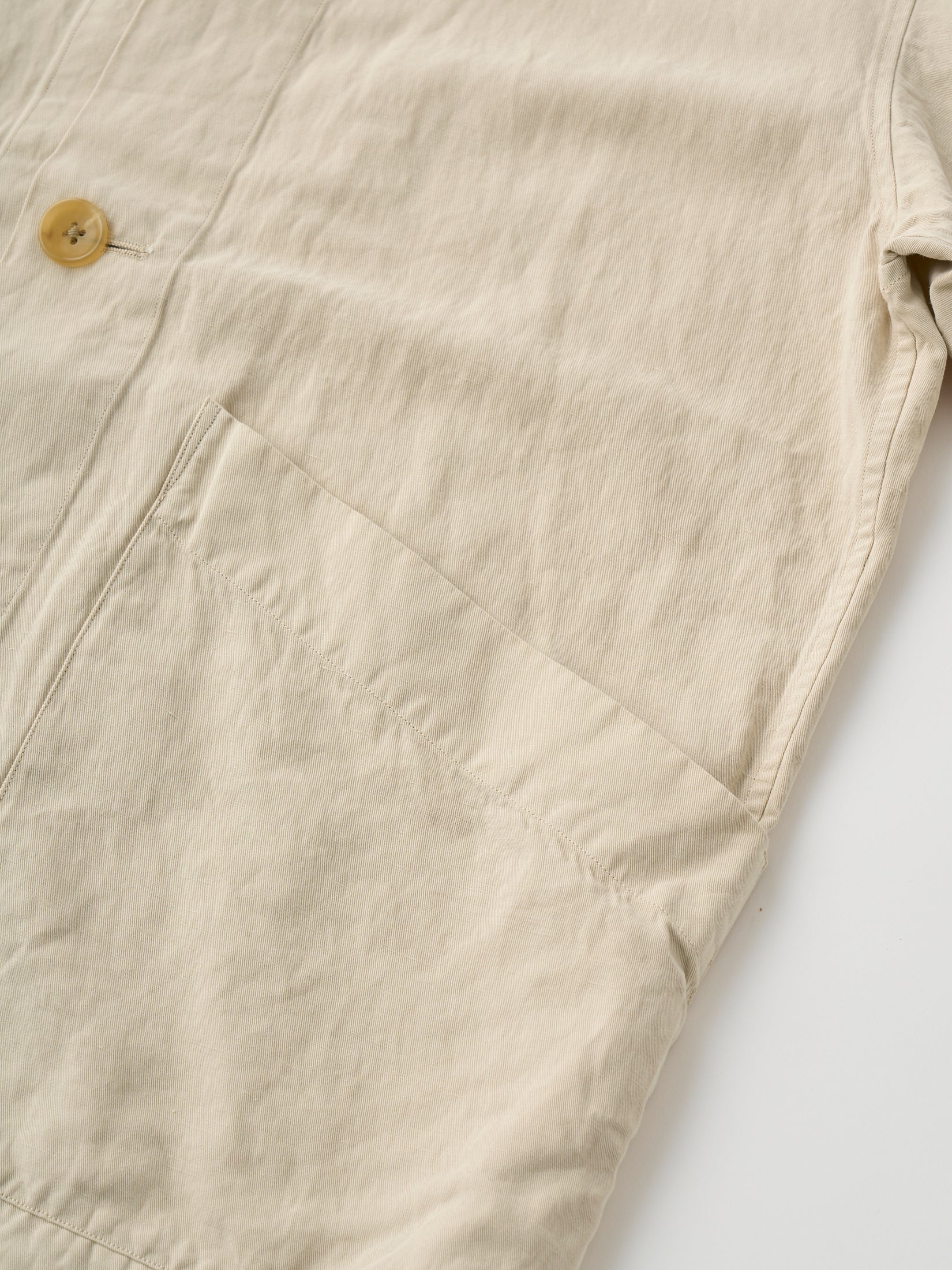 COTTON & LINEN GARMENT DYEING COVERALLS