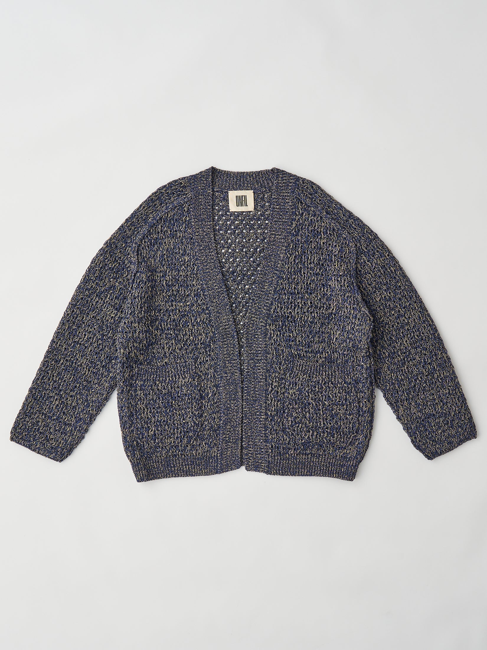 DOUBLE HONEYCOMB MESH-KNIT BUTTONLESS C/D