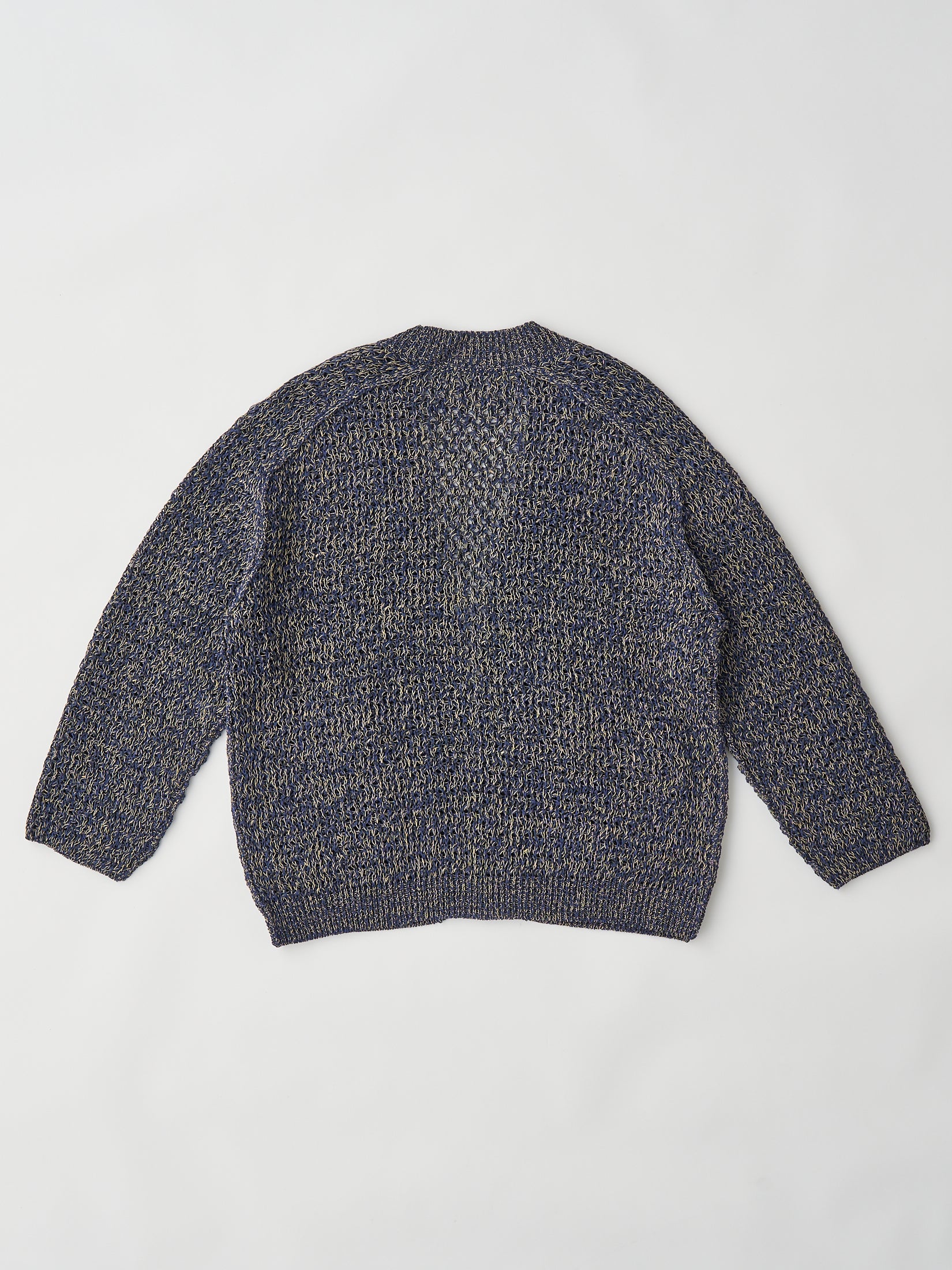 DOUBLE HONEYCOMB MESH-KNIT BUTTONLESS C/D