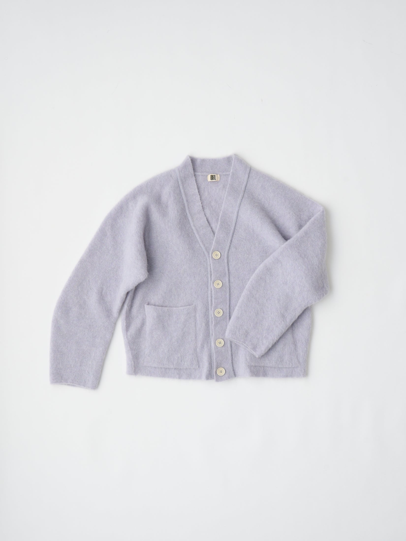 【unfil】 stretch superkid mohair cardigan UNFIL アンフィル / stretch superkid mohair cardigan