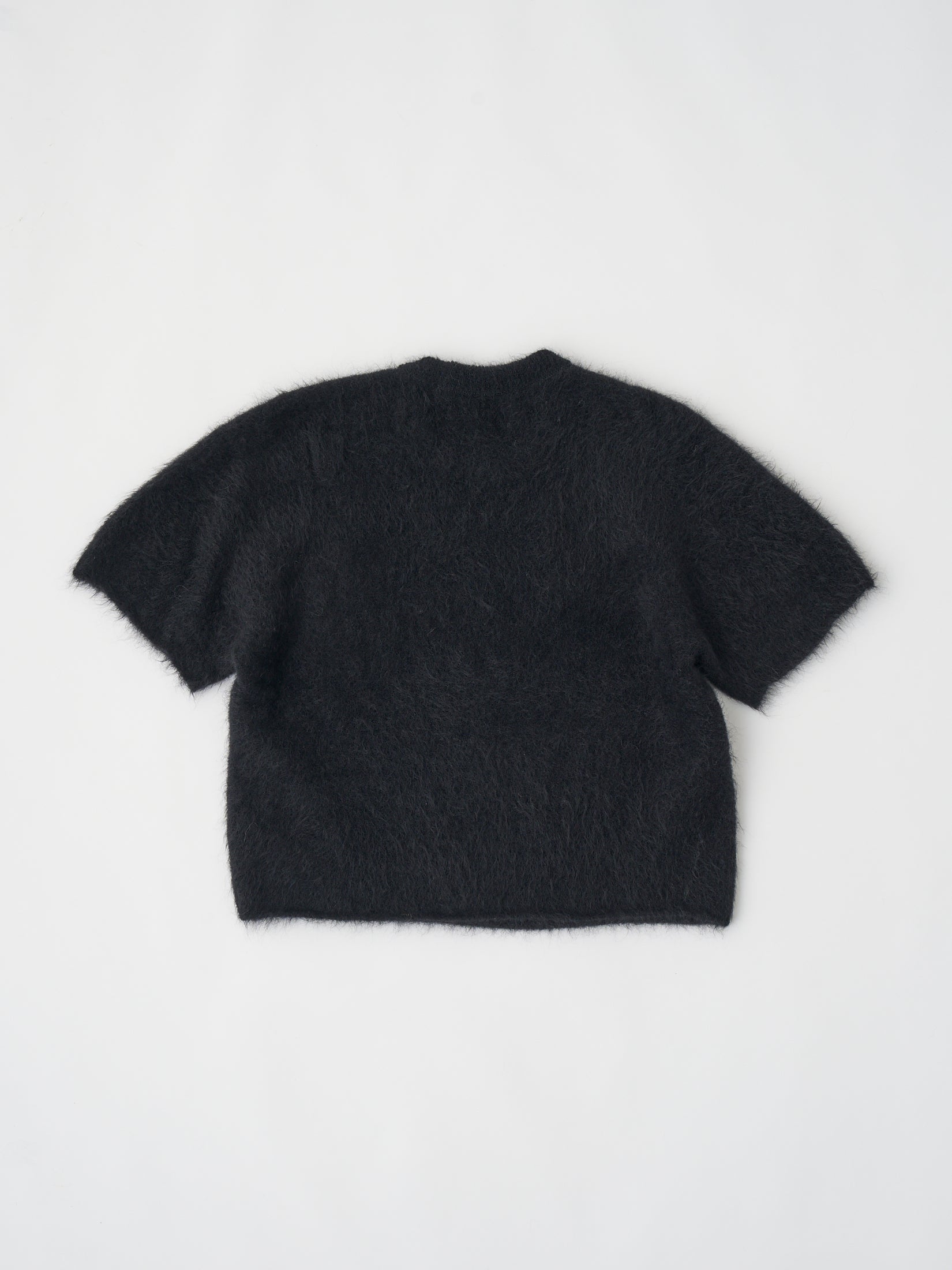 STRETCH SUPERKID MOHAIR SHORT-SLEEVE P/O