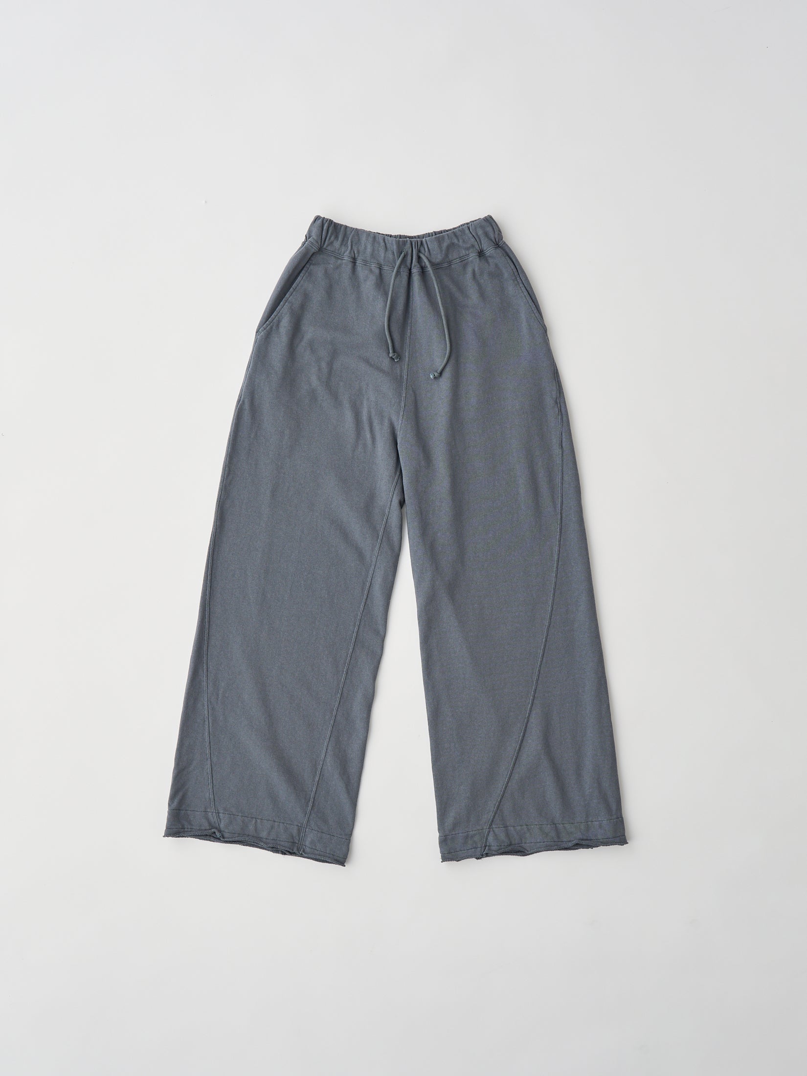 COTTON OPEN-END YARN TERRY WIDE SWEAT PANTS