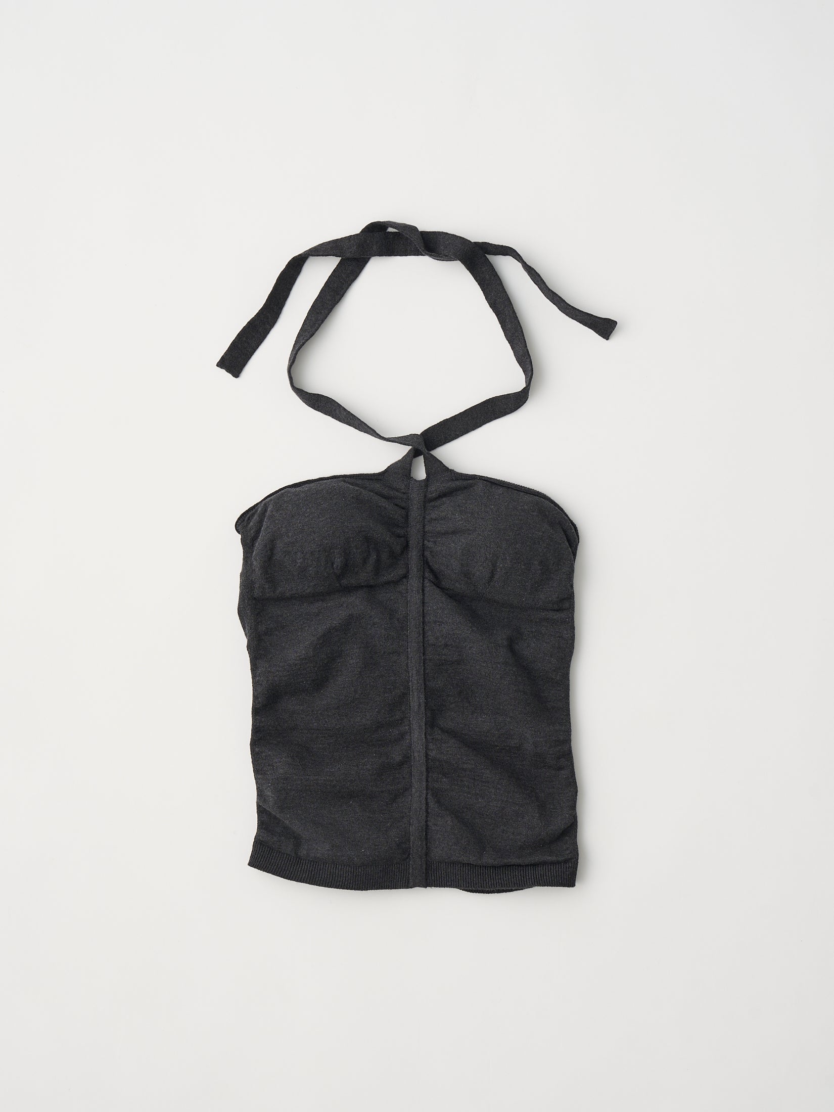 stretch organic cotton tube top
