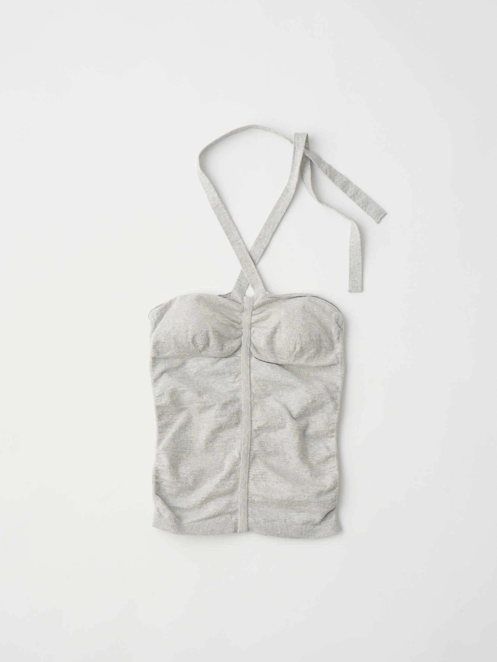 stretch organic cotton tube top