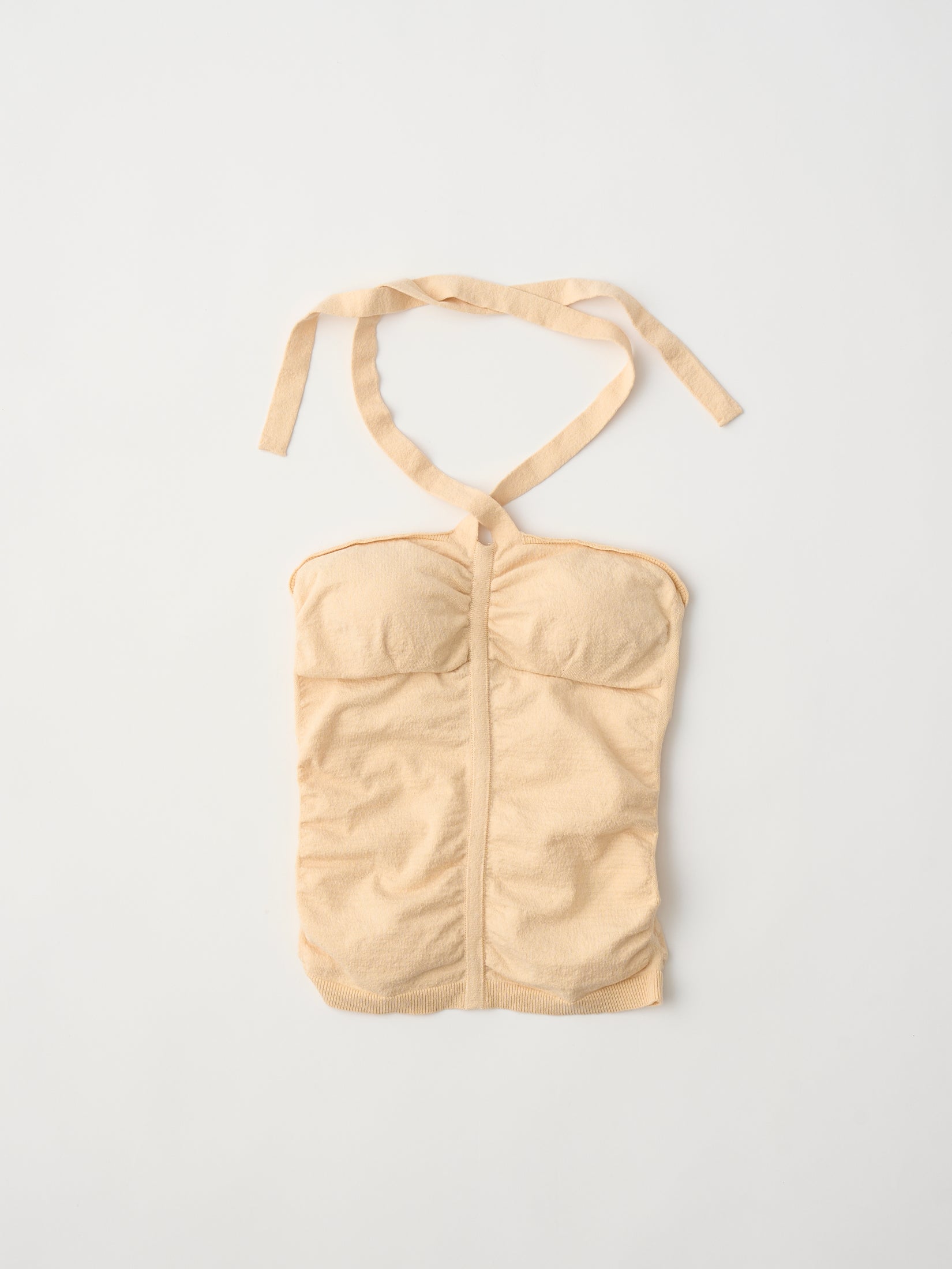 stretch organic cotton tube top