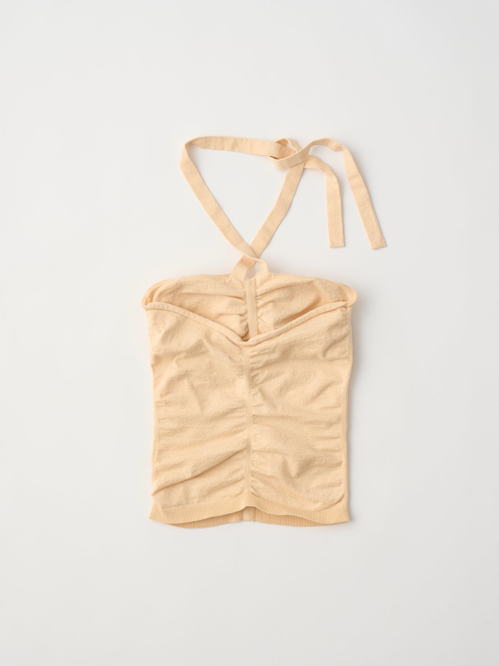 stretch organic cotton tube top