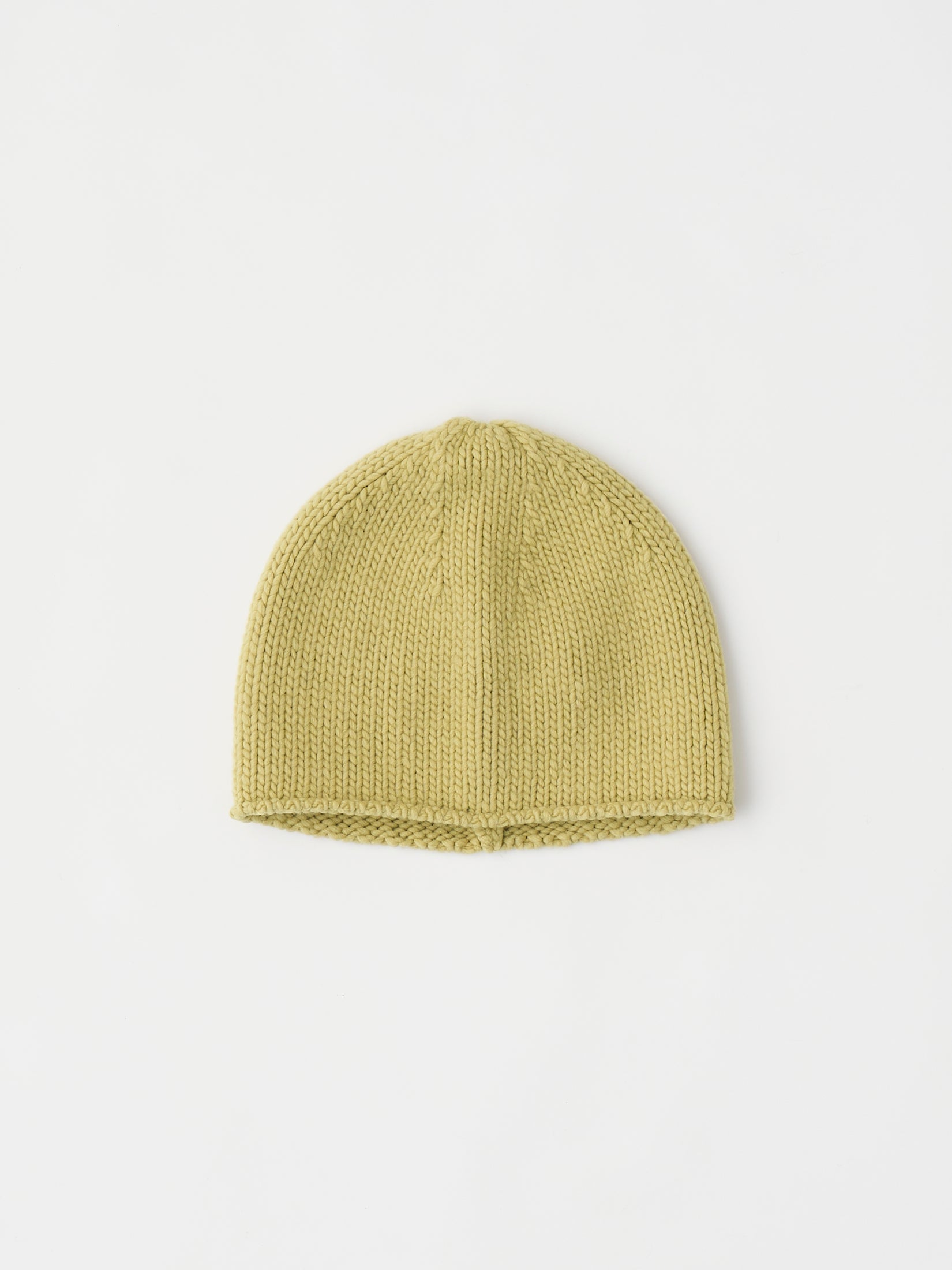 FRENCH MERINO FELT YARN CHUNKY-KNIT BEANIE