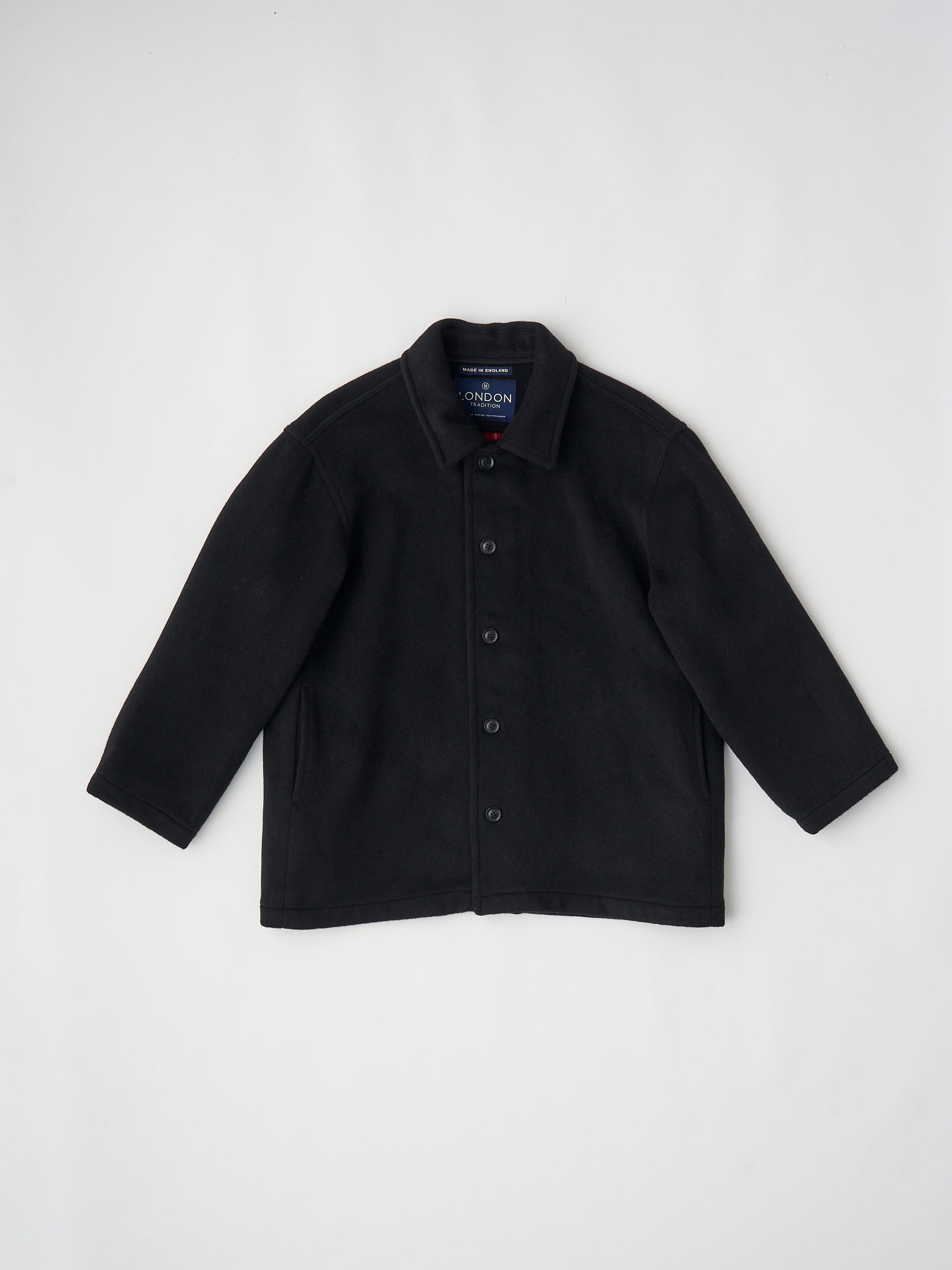 【 LONDON TRADITION × UNFIL 】WOOL BLEND DOUBLE FACE OVERSIZE JACKET